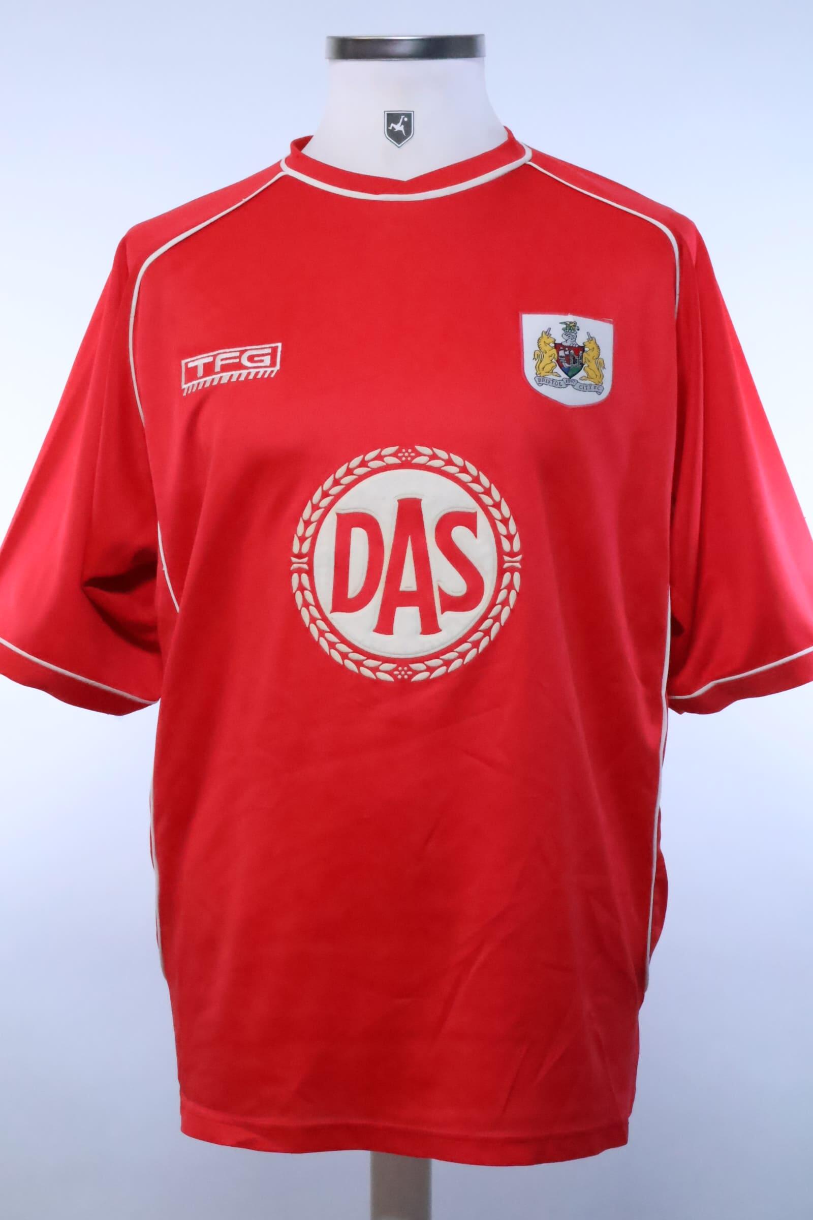 FC Bristolです！ 2002/03 - BRISTOL CITY F.C - HOME SHIRT - L