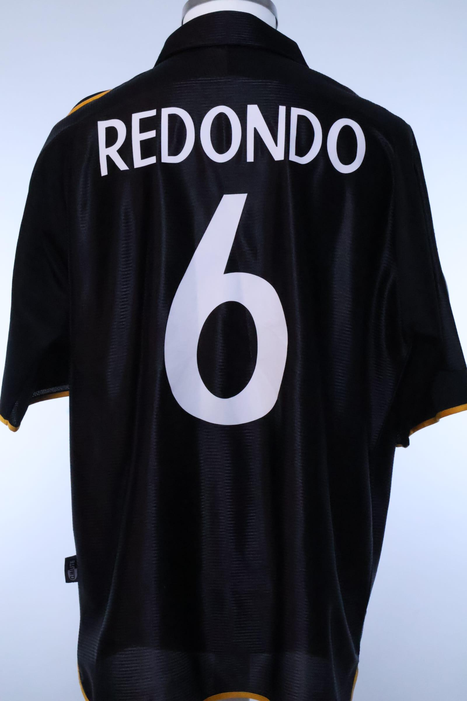 Real Madrid 1999/00 Redondo #6 Away Shirt - XL