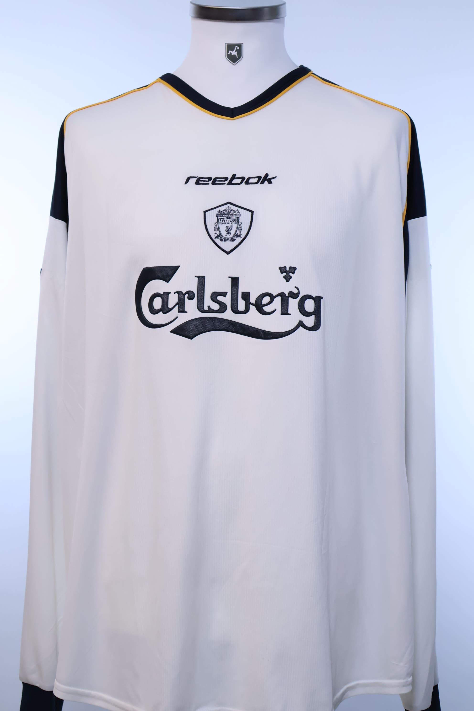 Liverpool F.C 2001/02 Owen #10 Away Shirt - 3XL