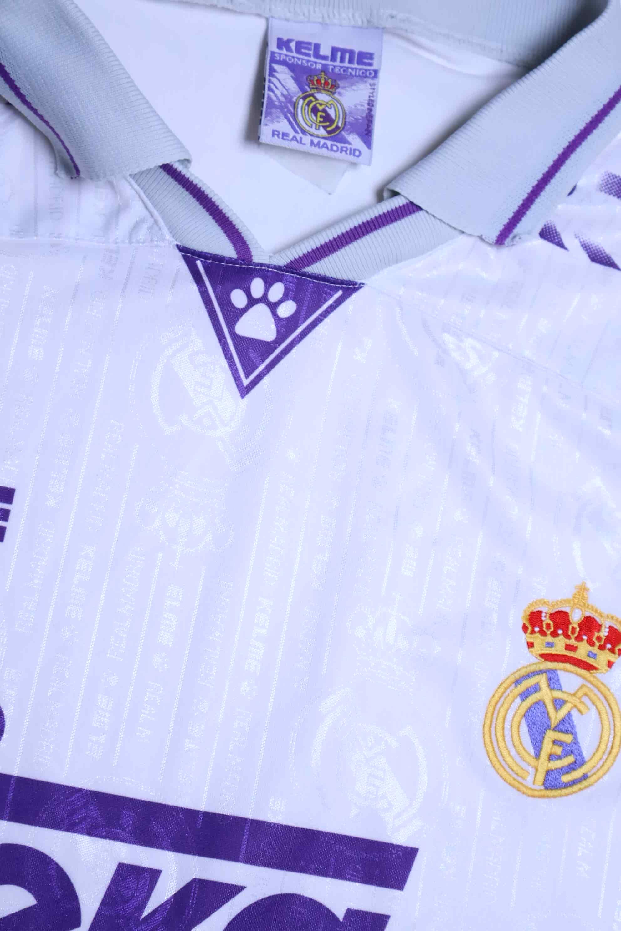 Real Madrid 1996/97 Home Shirt - XL