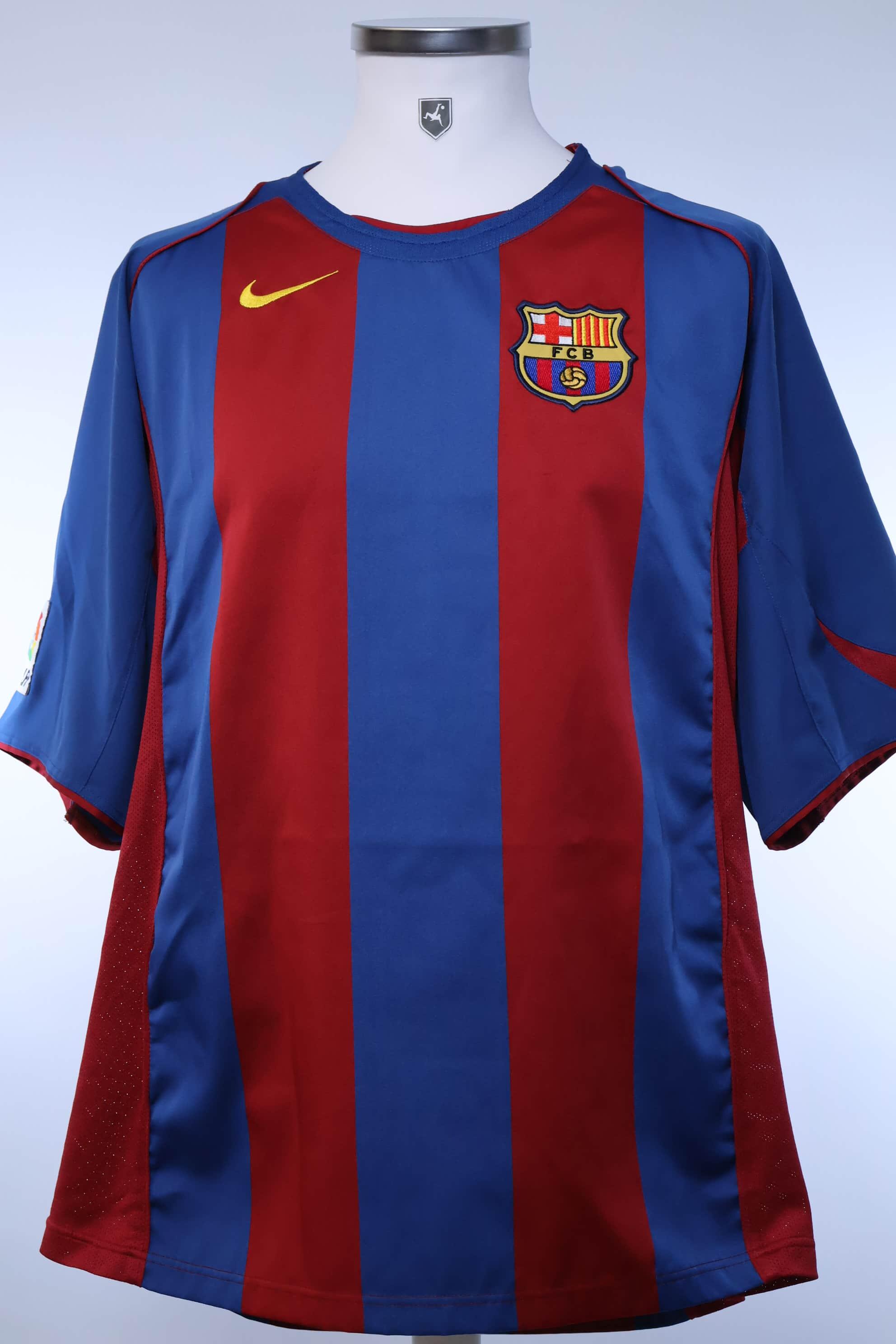 Fc Barcelona 2004/05 Messi #30 Home Shirt - XL