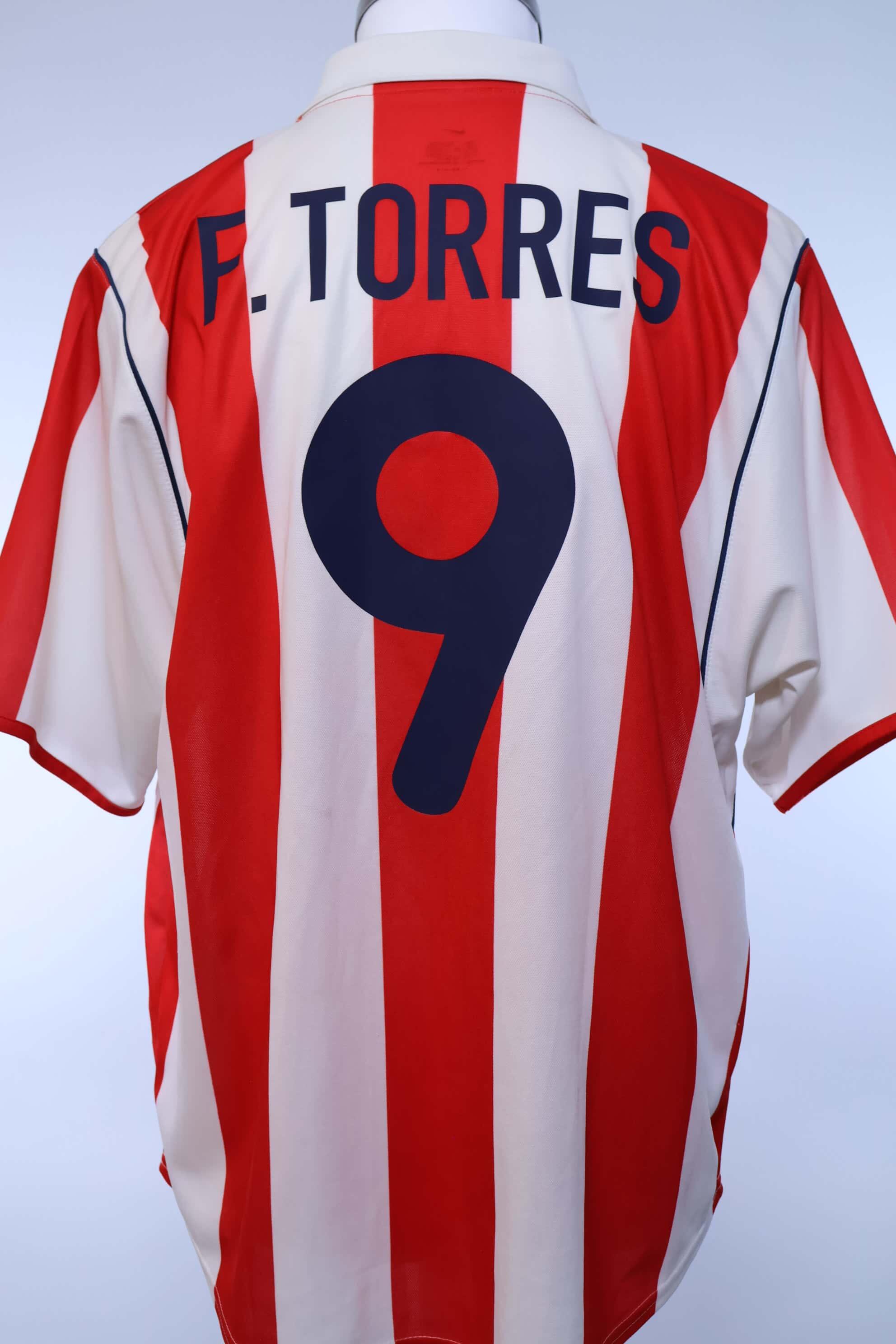 Atlético De Madrid F. Torres #9 2001/01 Home Shirt - XL