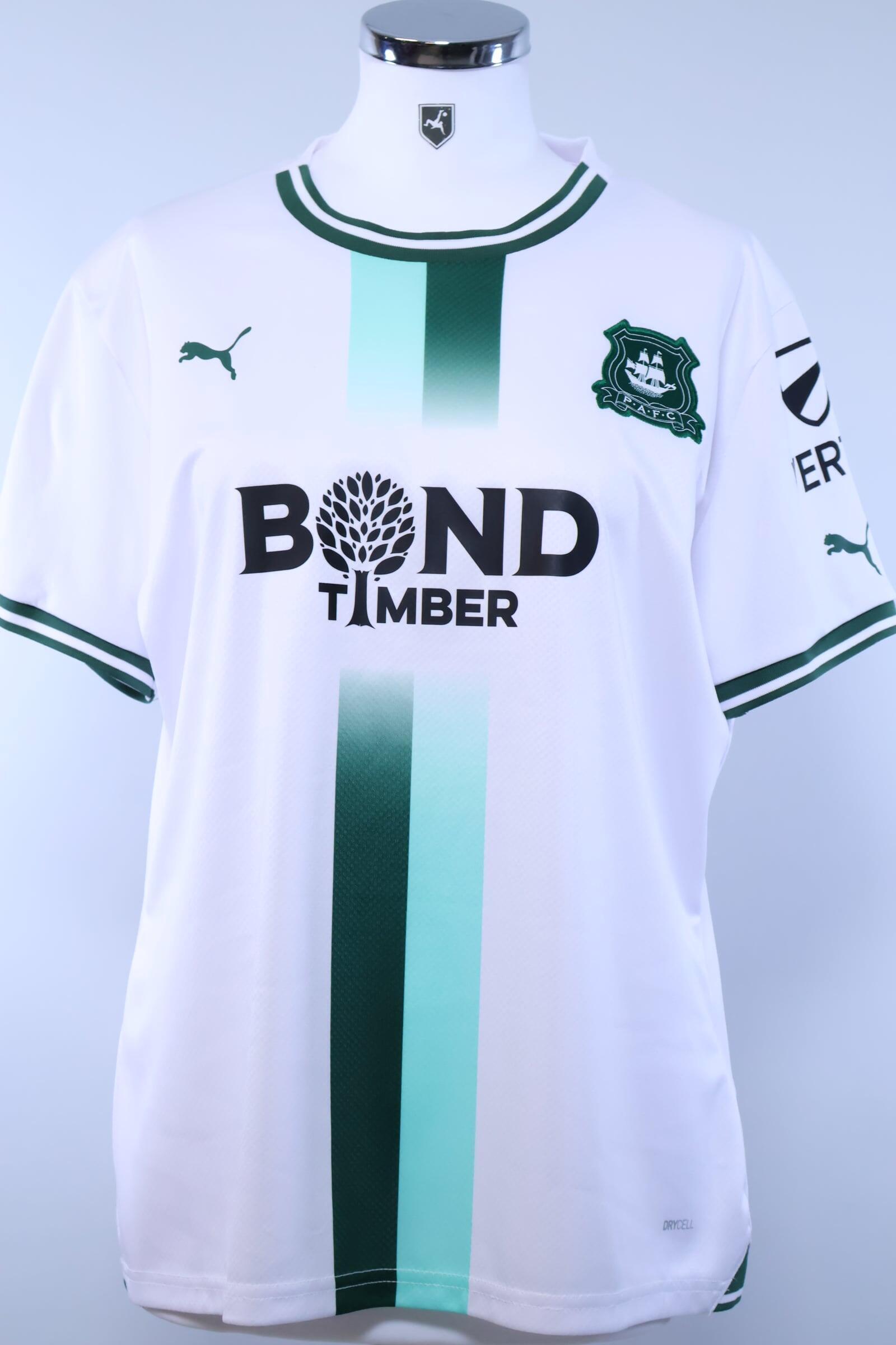 Plymouth Argyle 2023/24 Away Shirt - XL (Womens)Authentic Original Football Shirt