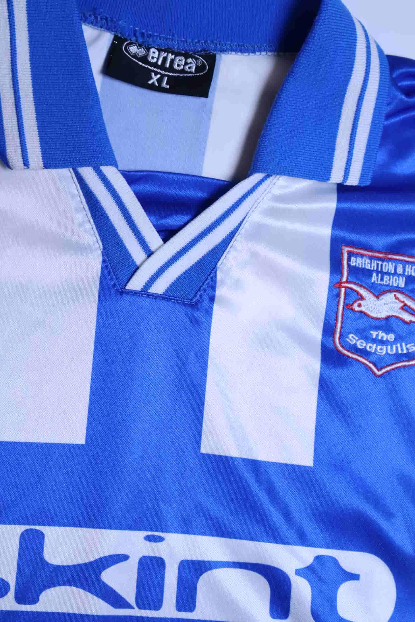 Brighton & Hove Albion F.C 1999/00 Home Shirt - XL