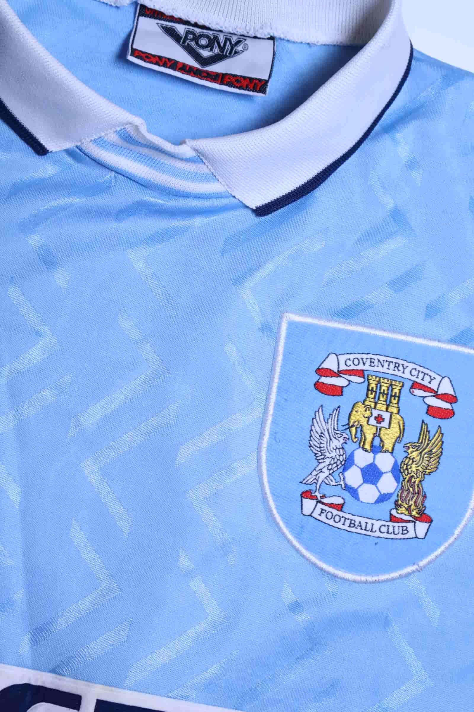 Coventry City F.C 1994/96 Home Shirt - L
