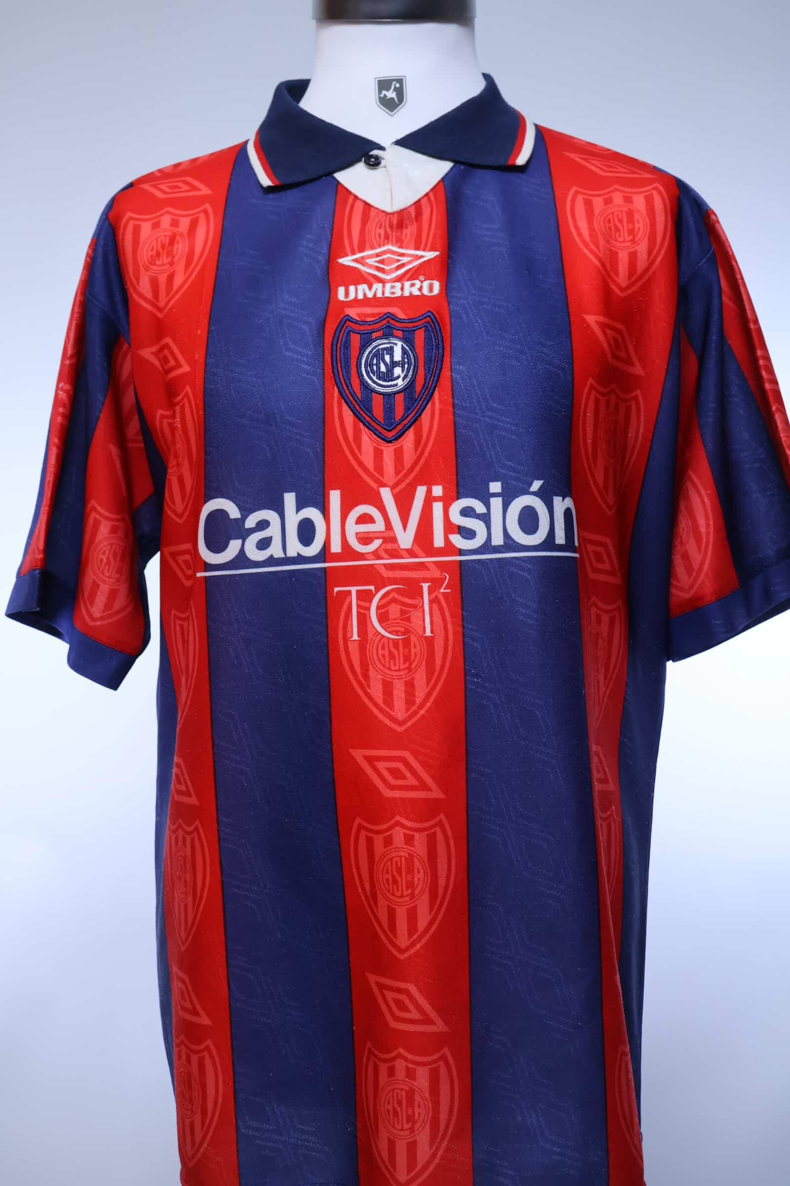 San Lorenzo 1996/97 Home Shirt - L- FRONT