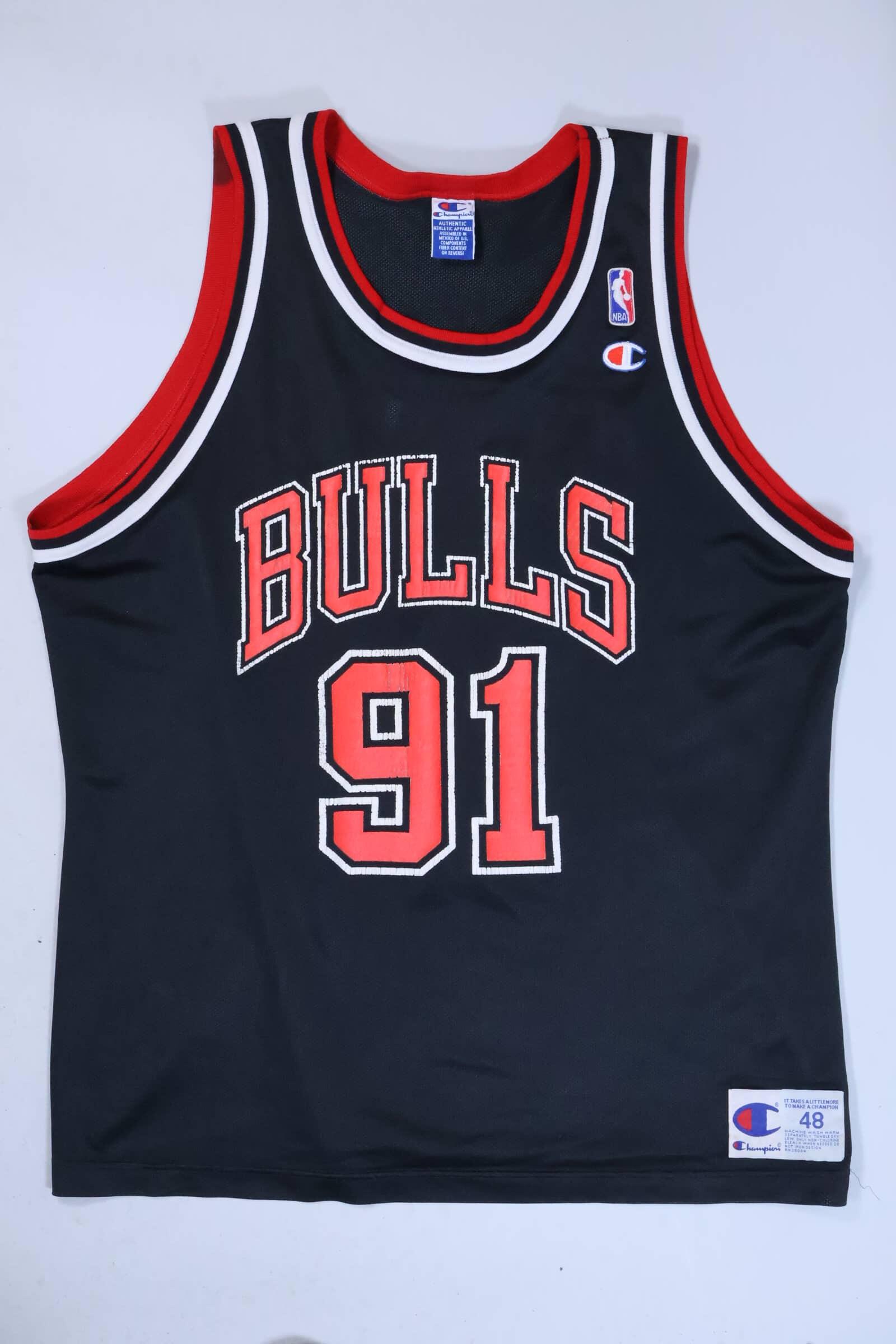 Chicago Bulls Rodman #91 1997/98 - L- FRONT