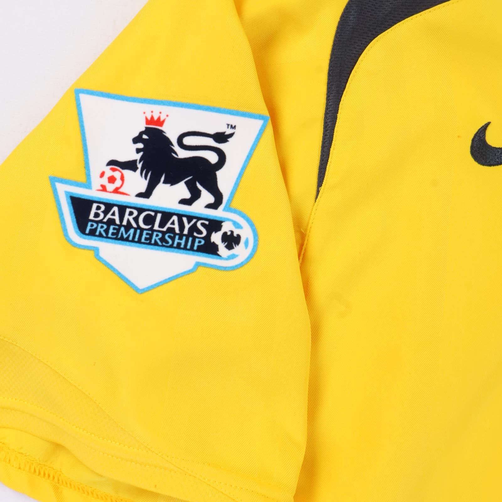 O2 Arsenal アーセナル 05-06 AWAY イエローユニフォーム Nike