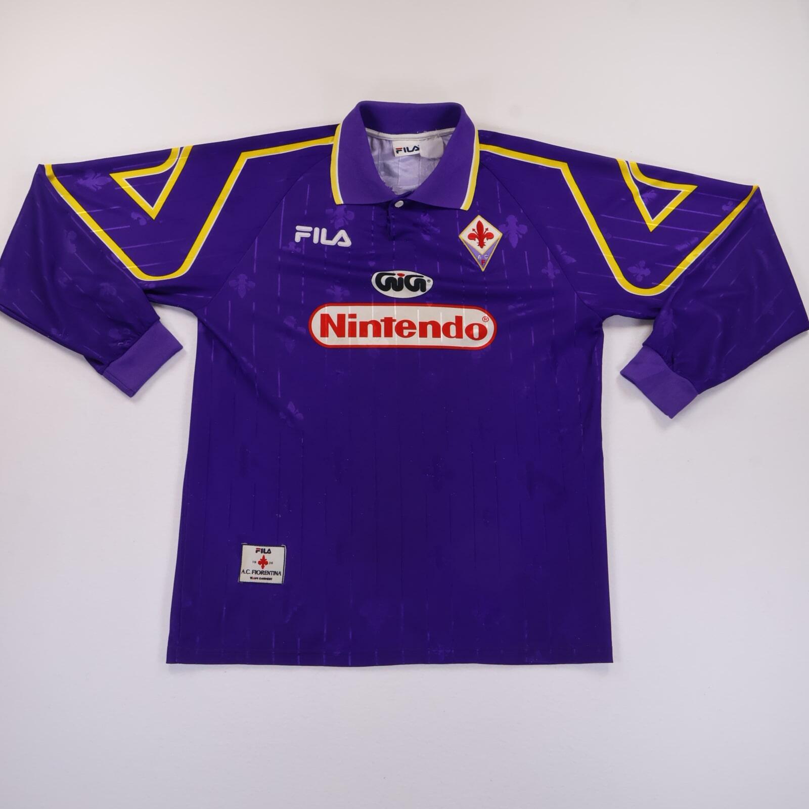 Fiorentina 1997/98 Home Shirt - L