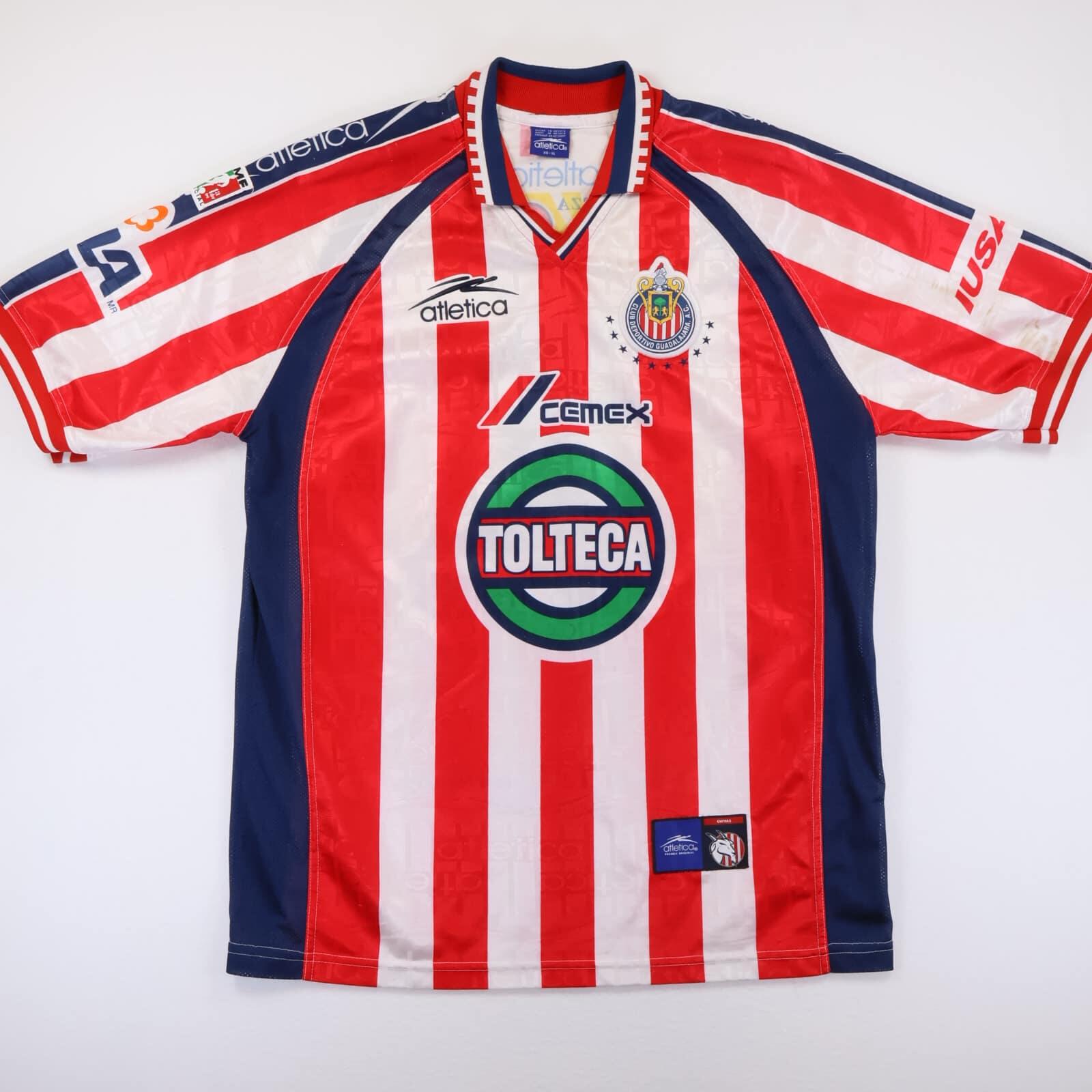 Club Deportivo Guadalajara #2 1999/00 Home Shirt - XL- FRONT