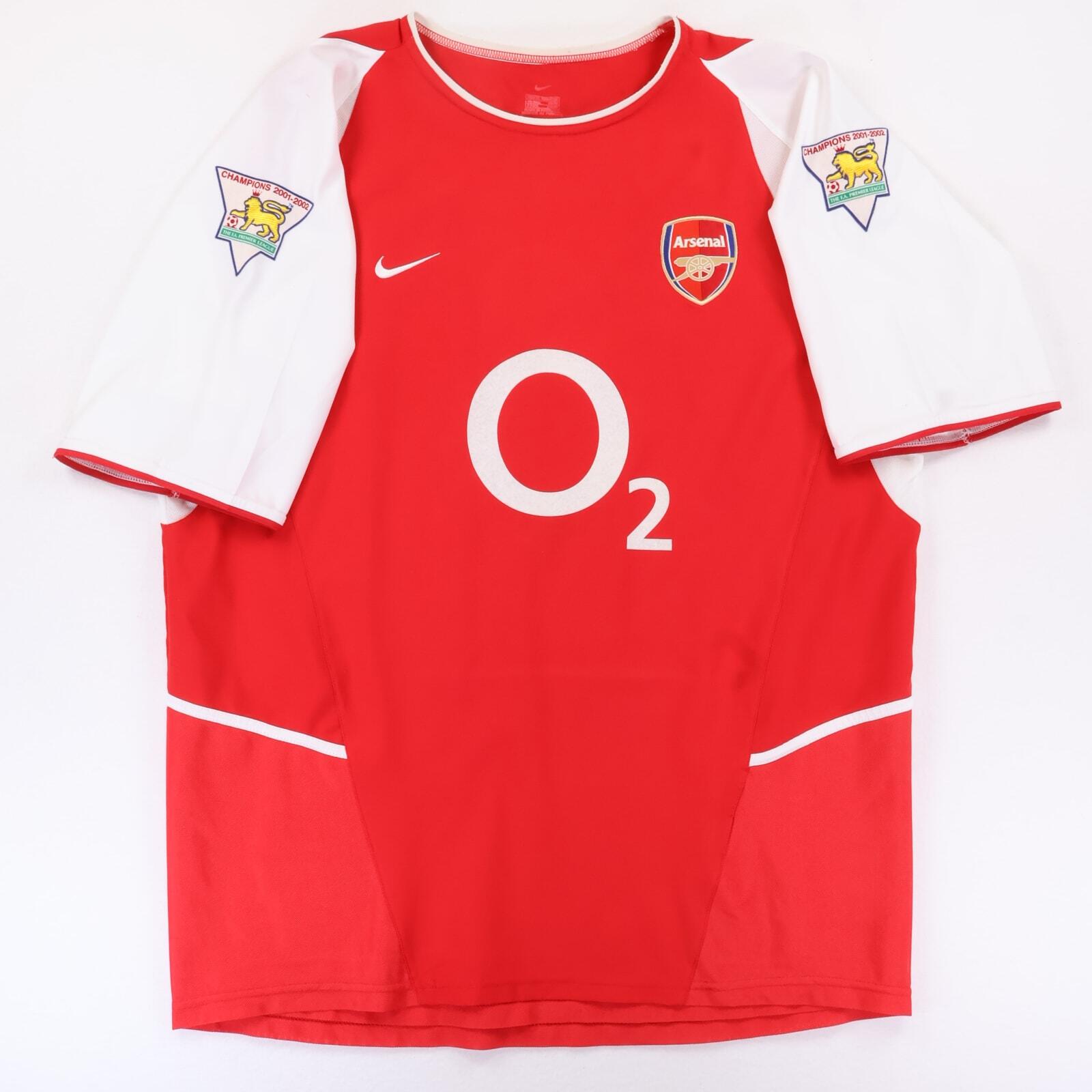 02s アーセナル LJUNGBERG 8 ユニフォーム 2001/02 Arsenal Away