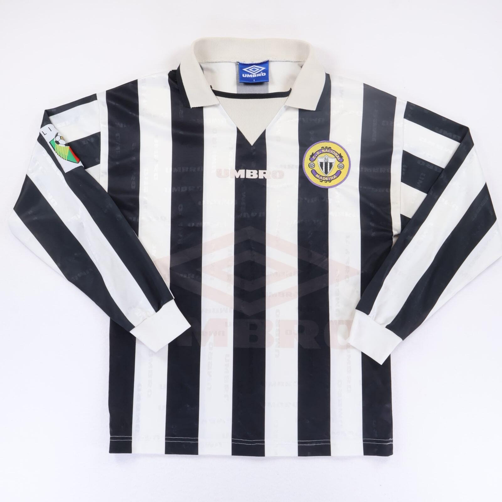 C.D.National Madeira 1996/98 Home Shirt - S- FRONT