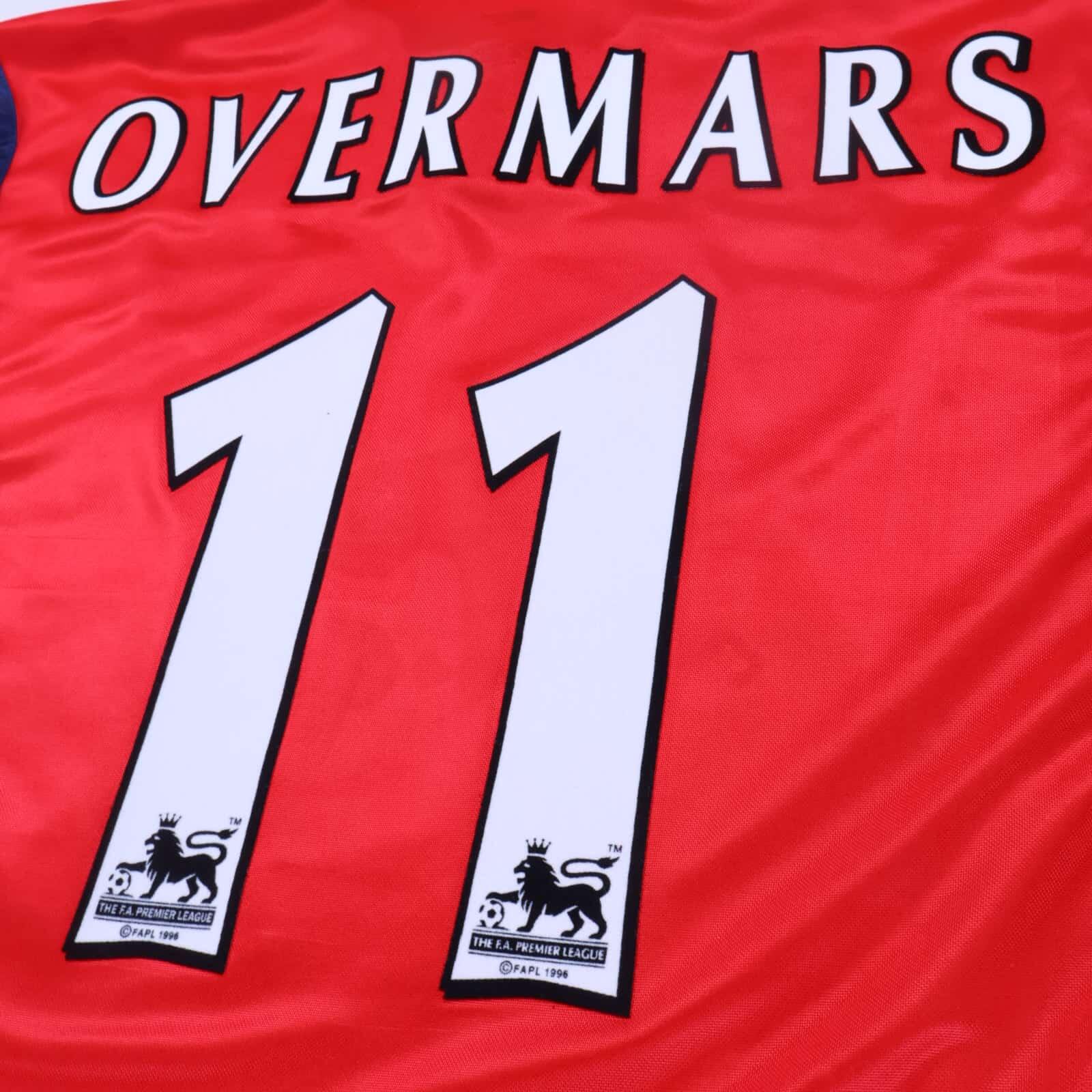 Arsenal Overmars #11 1998/99 Home Shirt - M