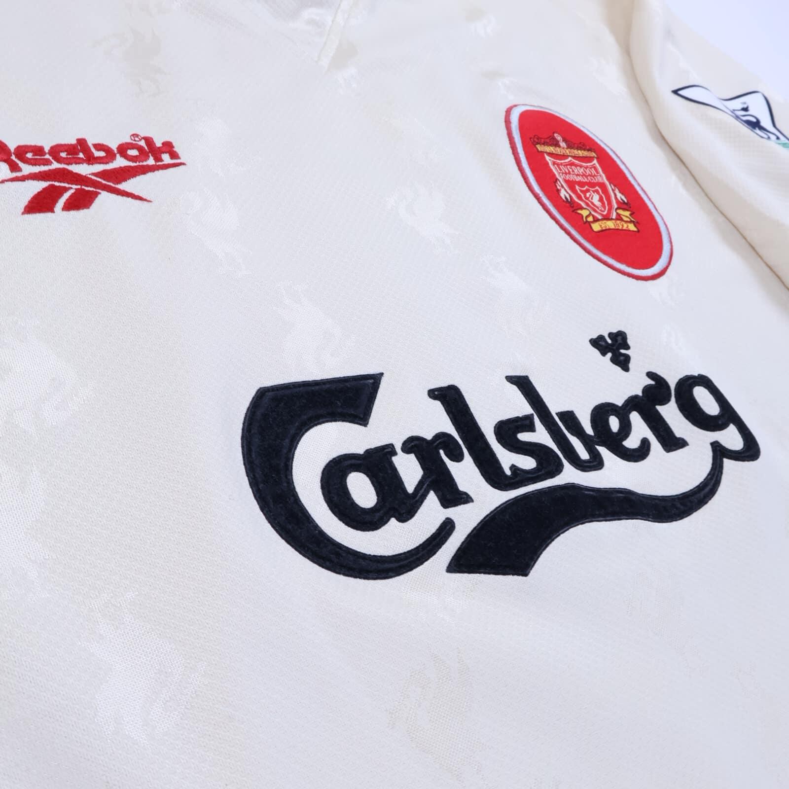 Liverpool F.C Mcmanaman #7 1996/97 Away Shirt - XL