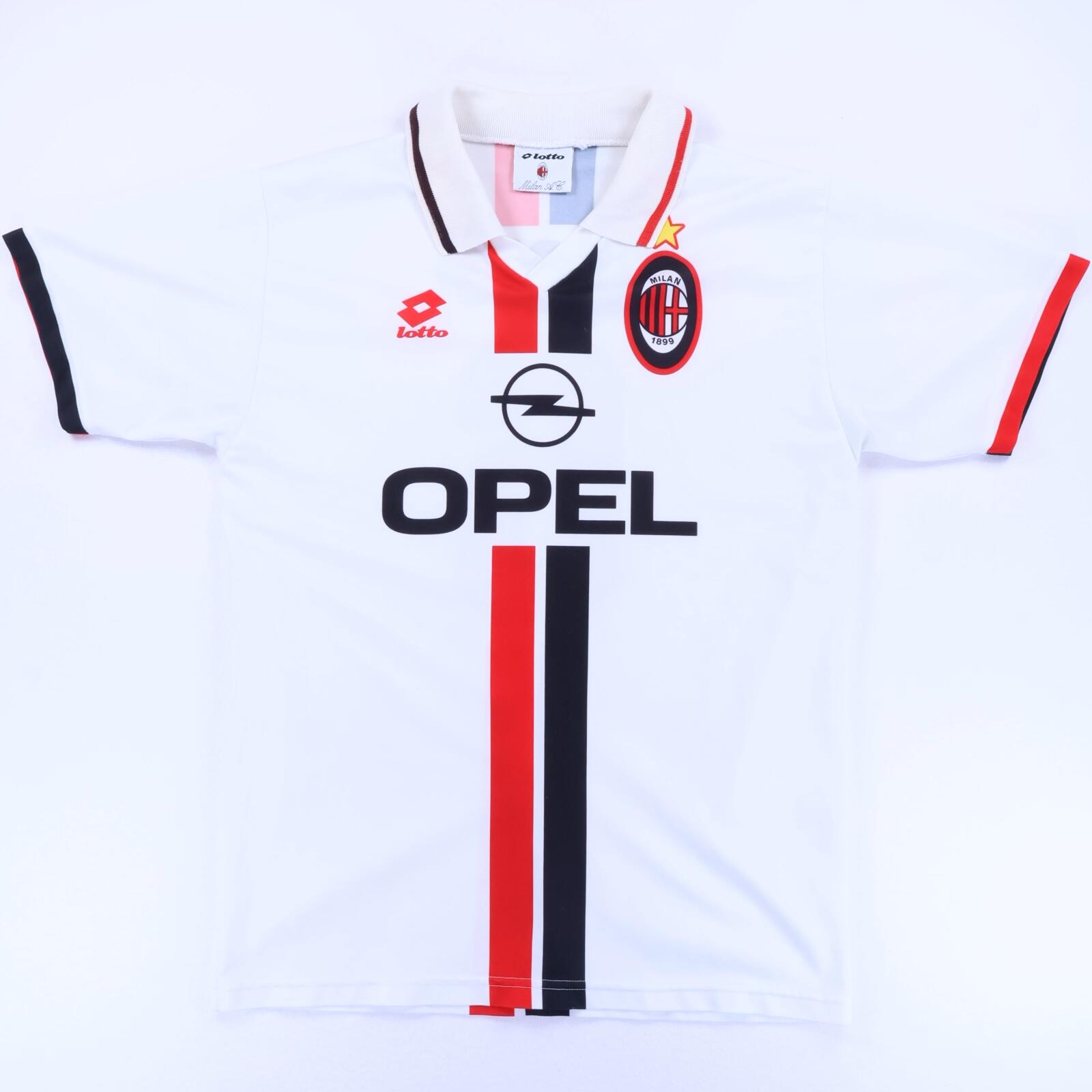 Ac Milan Baresi #6 1995/96 Away Shirt - L