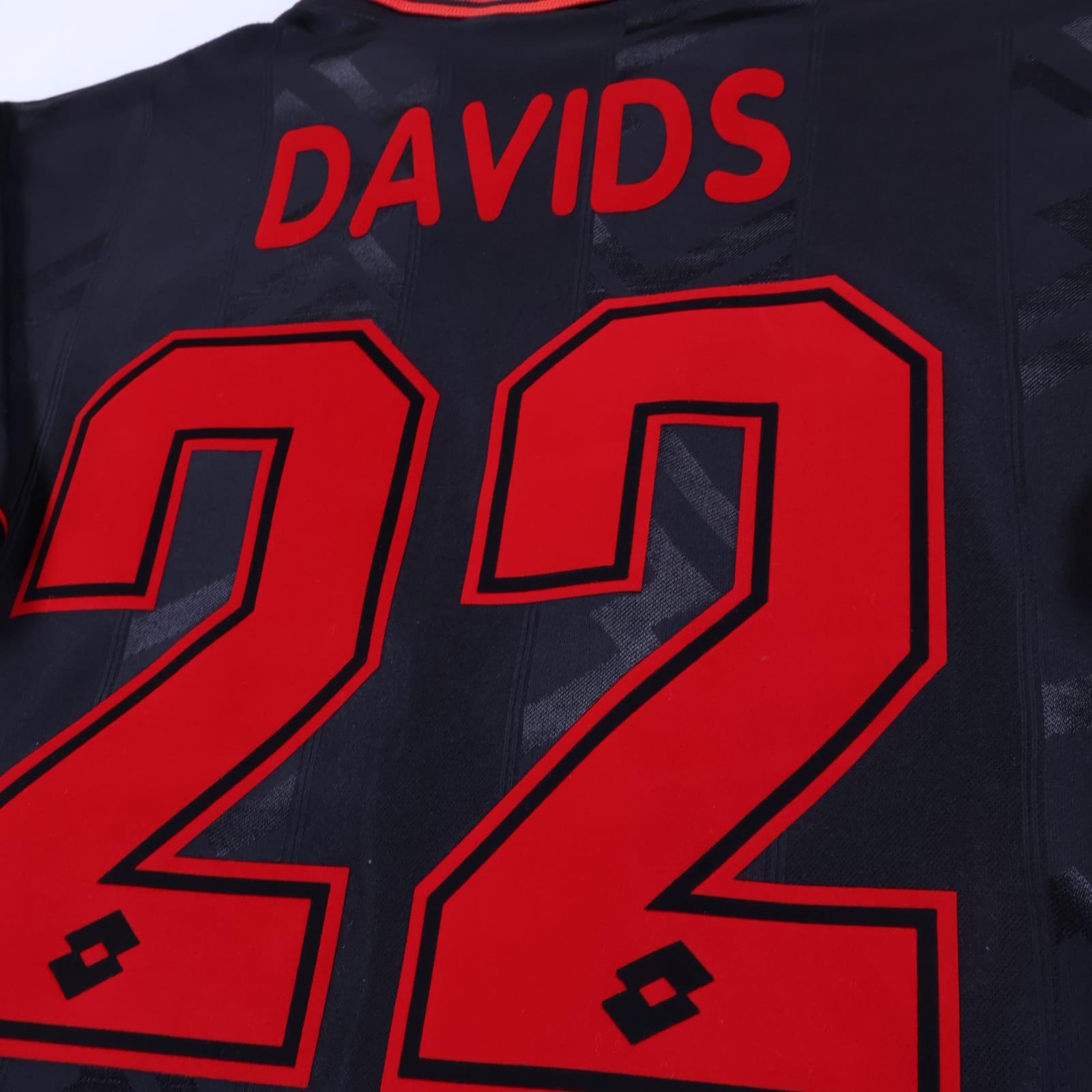 Ac Milan Davids #22 1996/97 Third Shirt - L