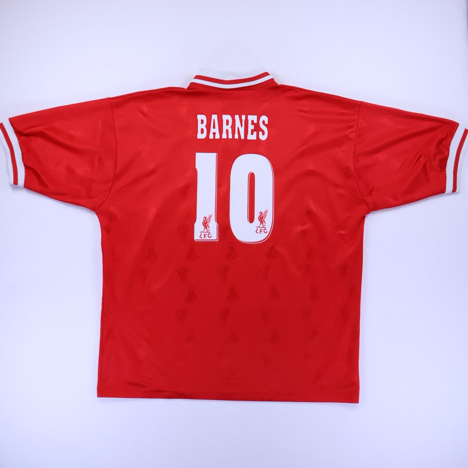 Liverpool F.C Barnes #10 1996/98 Home Shirt - 2XL