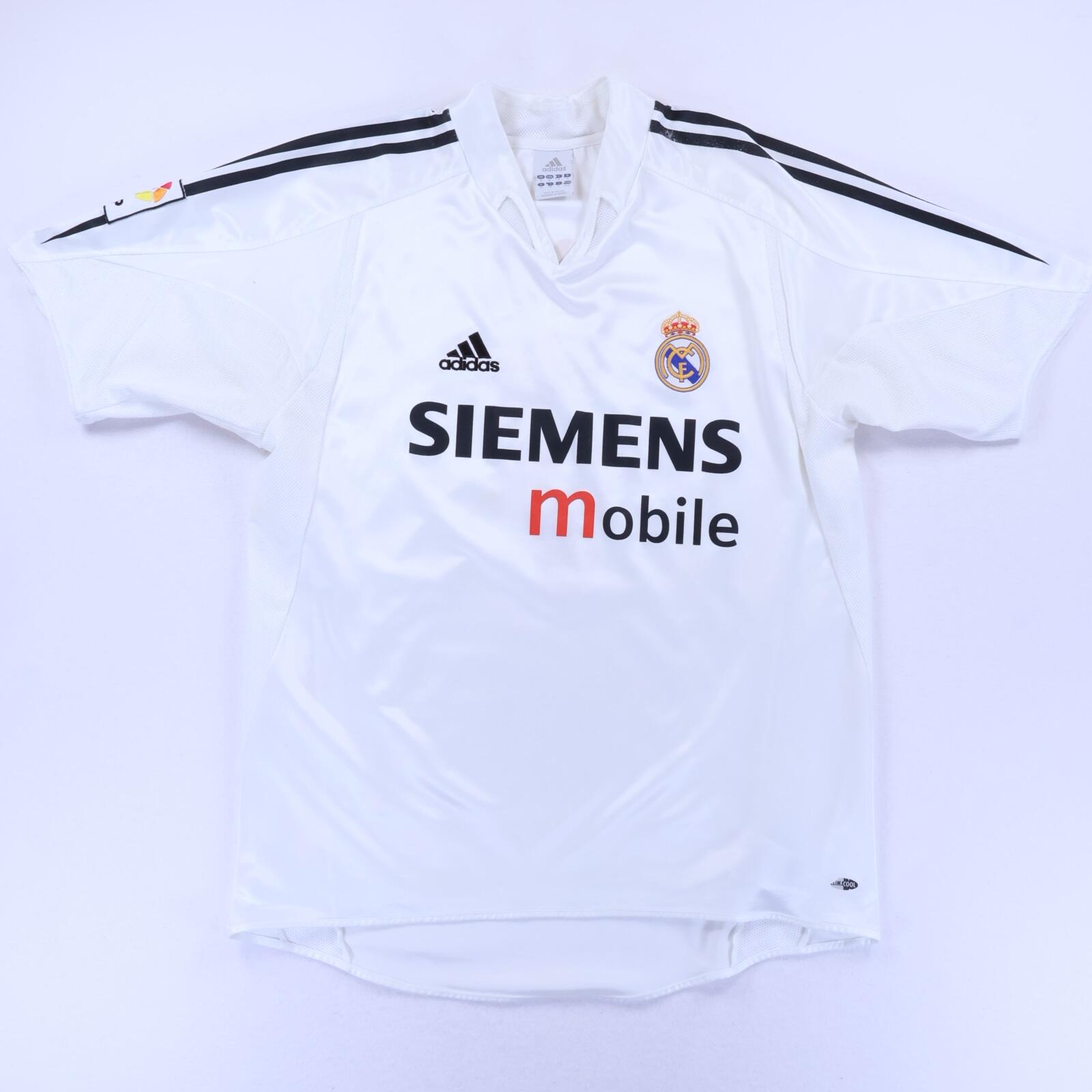 Real Madrid Raul #7 2004/05 Home Shirt - M