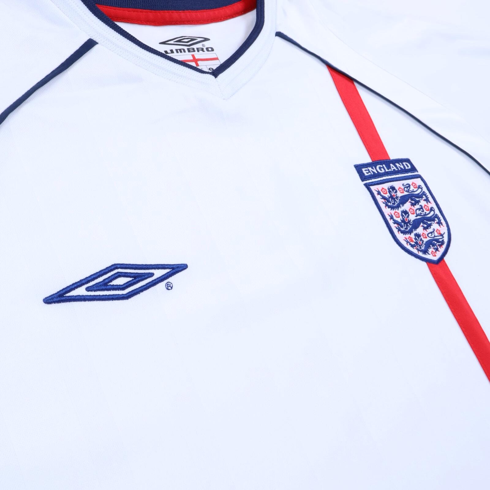 England 2001/03 Home Shirt - XL