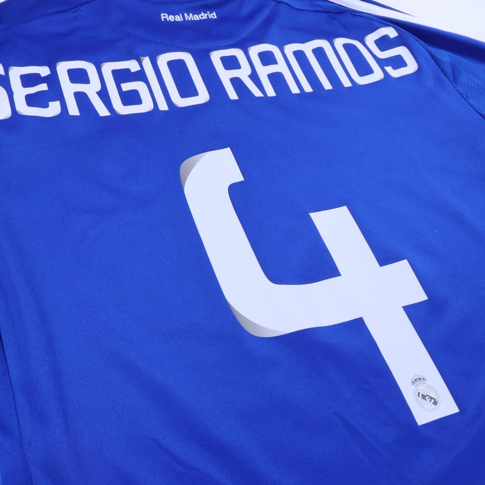 Real Madrid Sergio Ramos #4 2008/09 Away Shirt - L