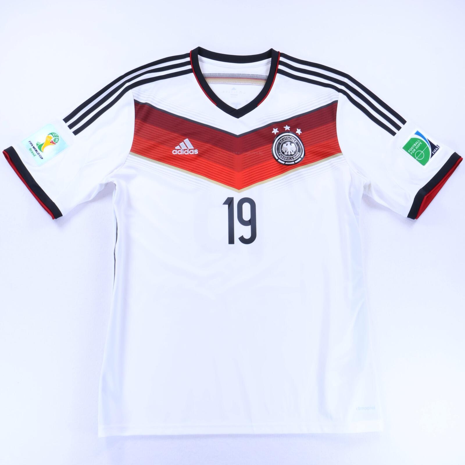 Germany 2014/15 Gotze #19 Home Shirt - XL