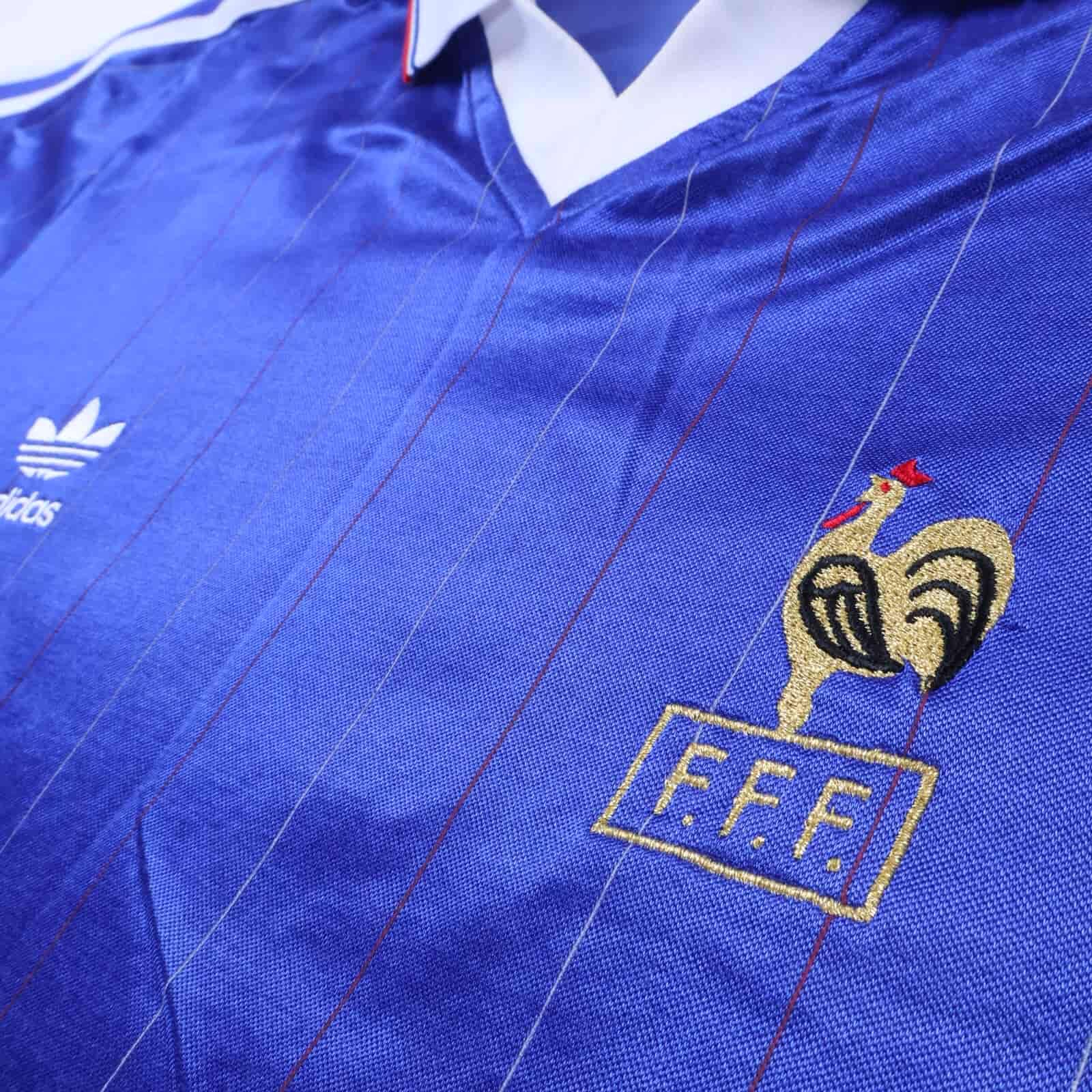 France #10 1980/82 Home Shirt - Re-Issue - L