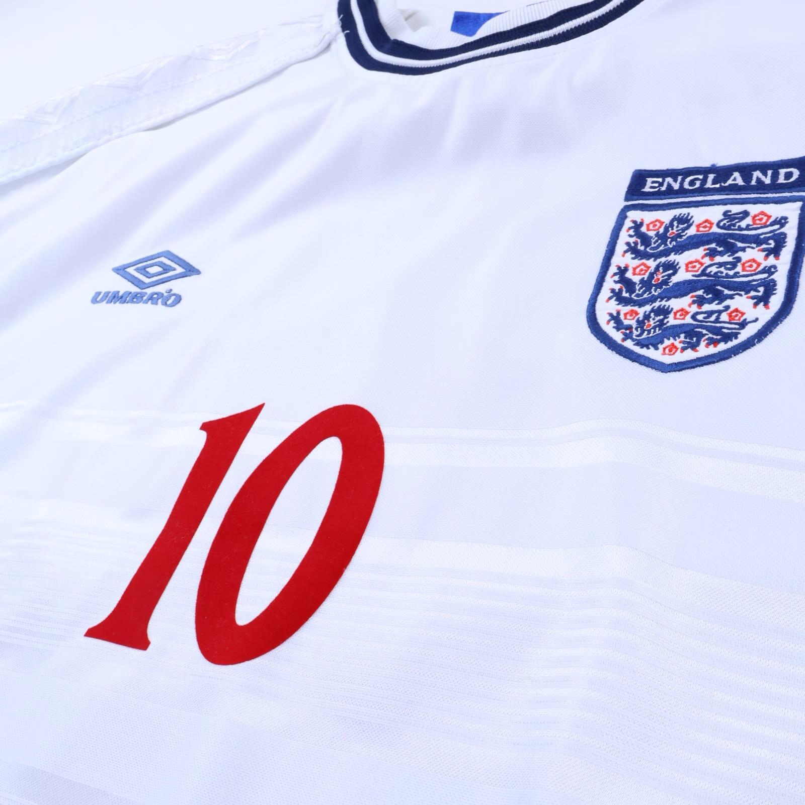 England Owen #10 1999/01 Home Shirt - 2XL