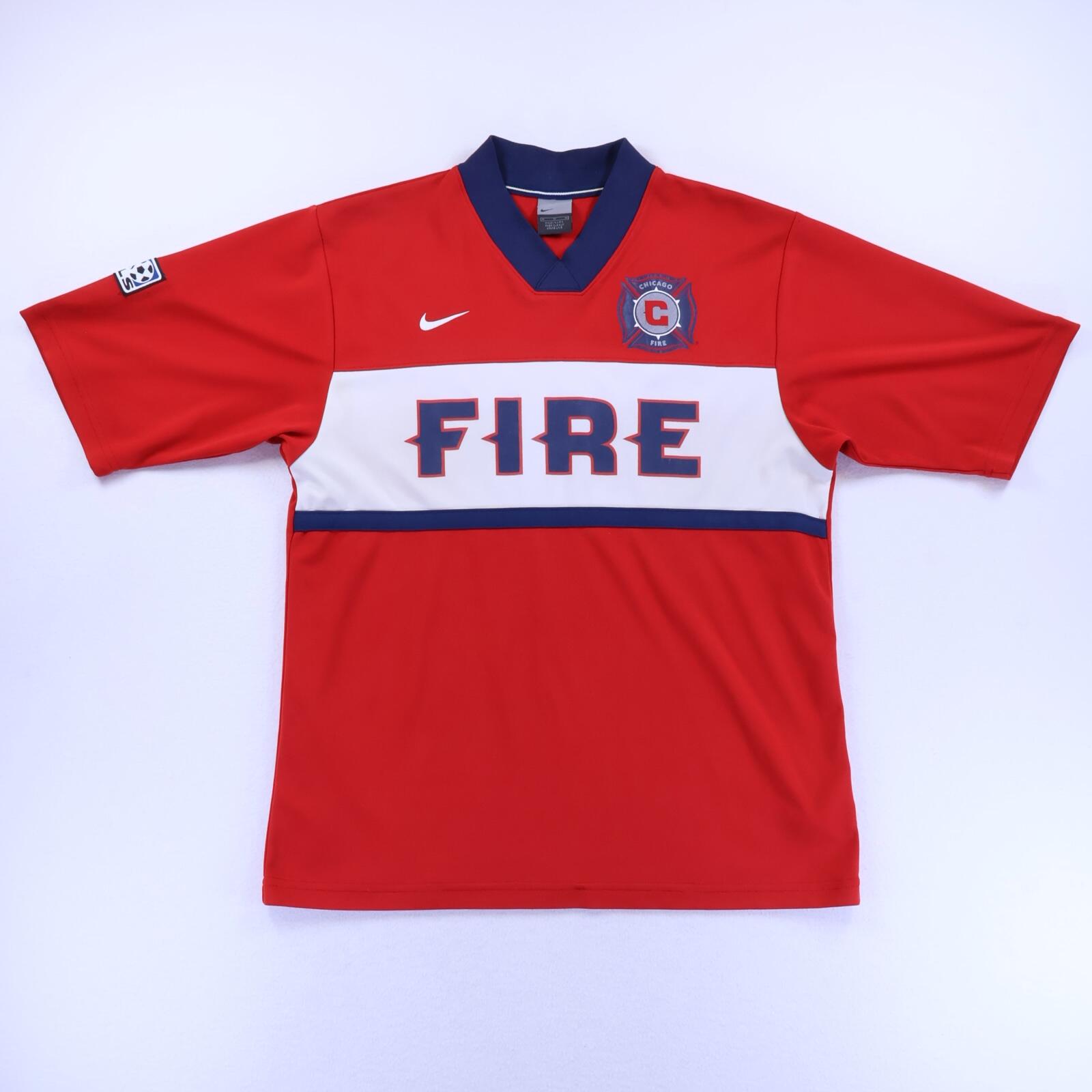 Chicago Fire 2000/02 Home Shirt - M- FRONT