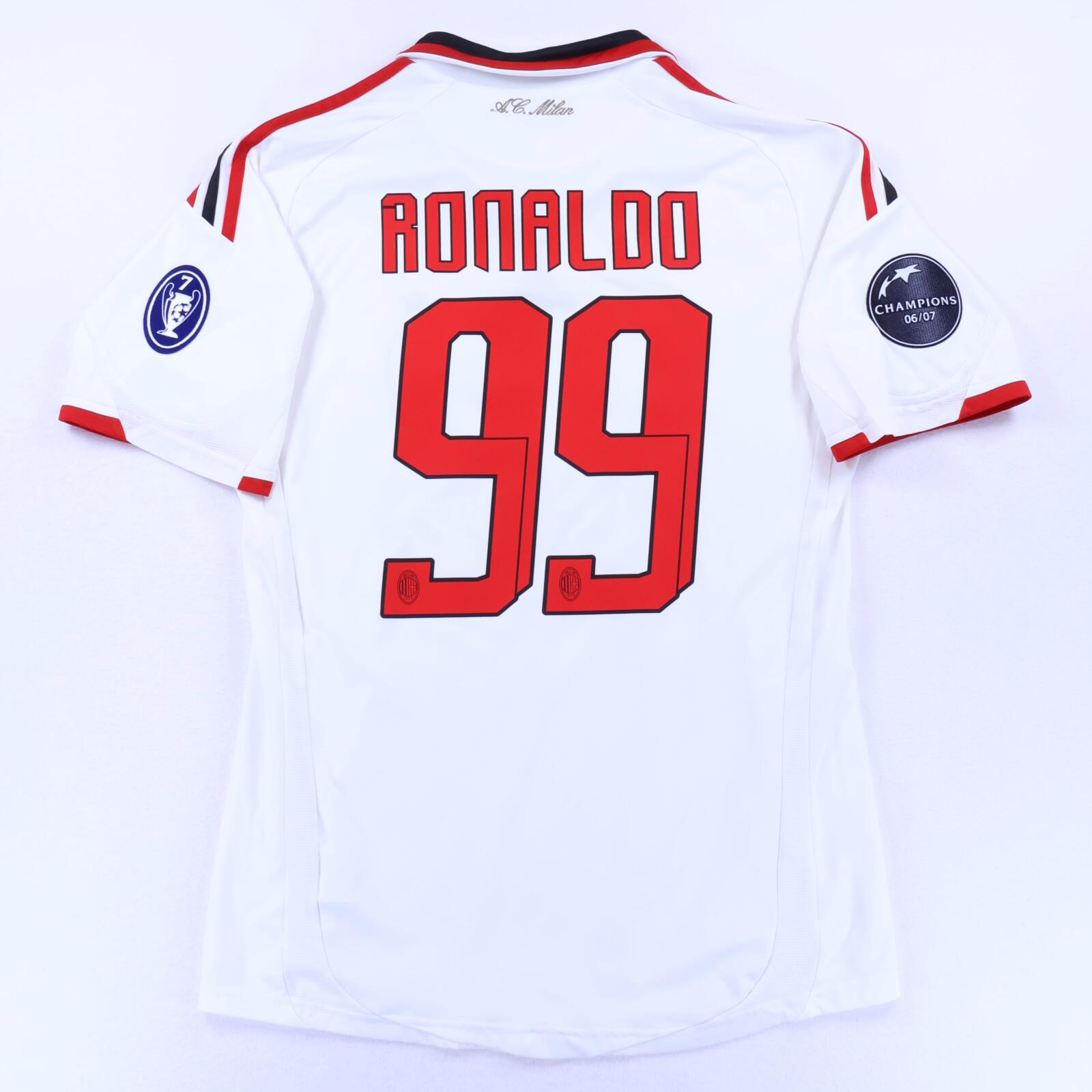 Ac Milan Ronaldo #99 2007/08 Away Shirt - M