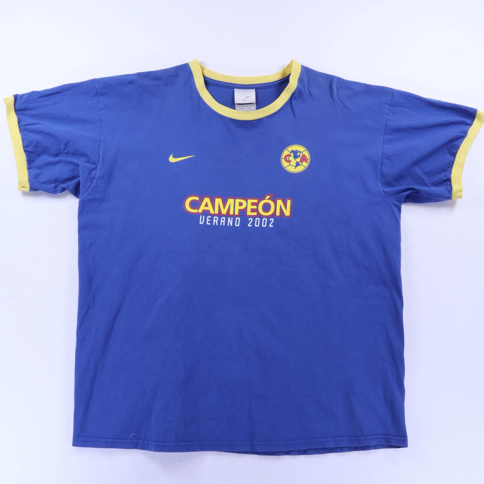 Nike Club América シャツ 青　2002-2003 T Club América 2002/ Team Shirt - XL