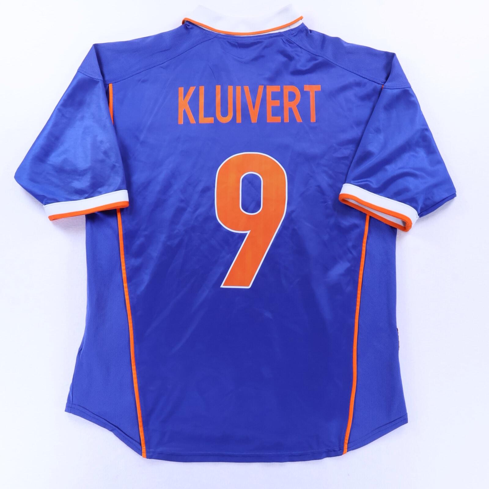 Netherlands Kluivert #9 1998/00 Away Shirt - L