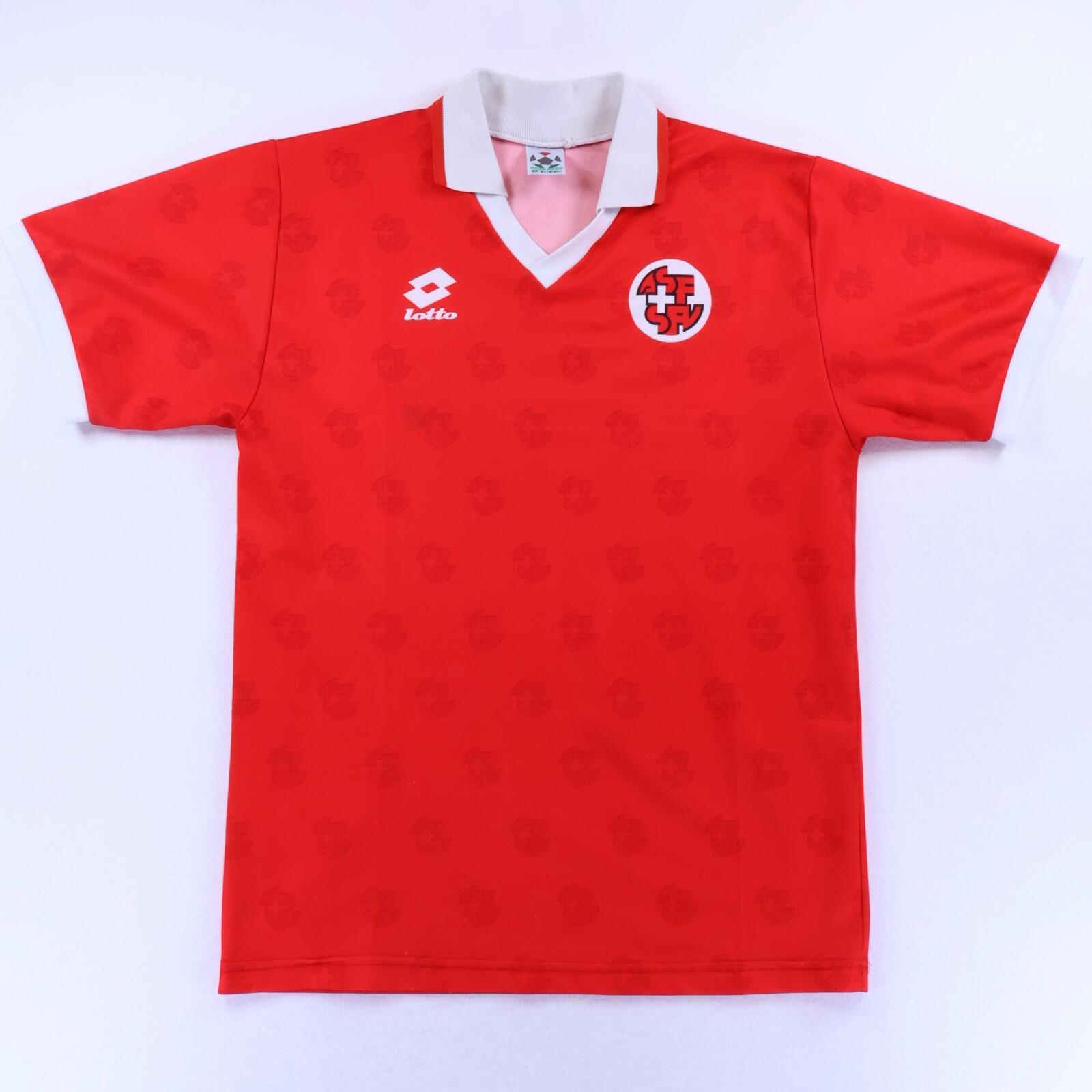 Switzerland 1994/96 Home Shirt - L- FRONT