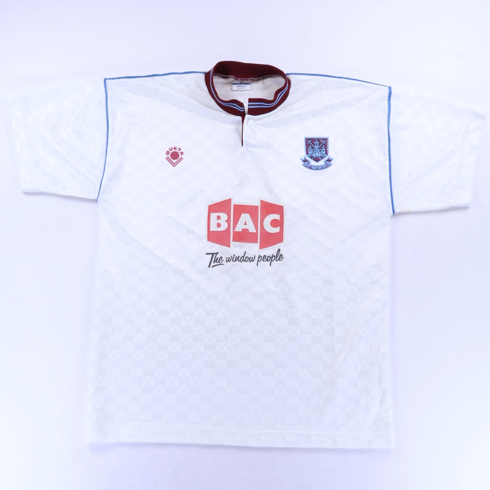 West Ham United 1989/90 Away Shirt - L