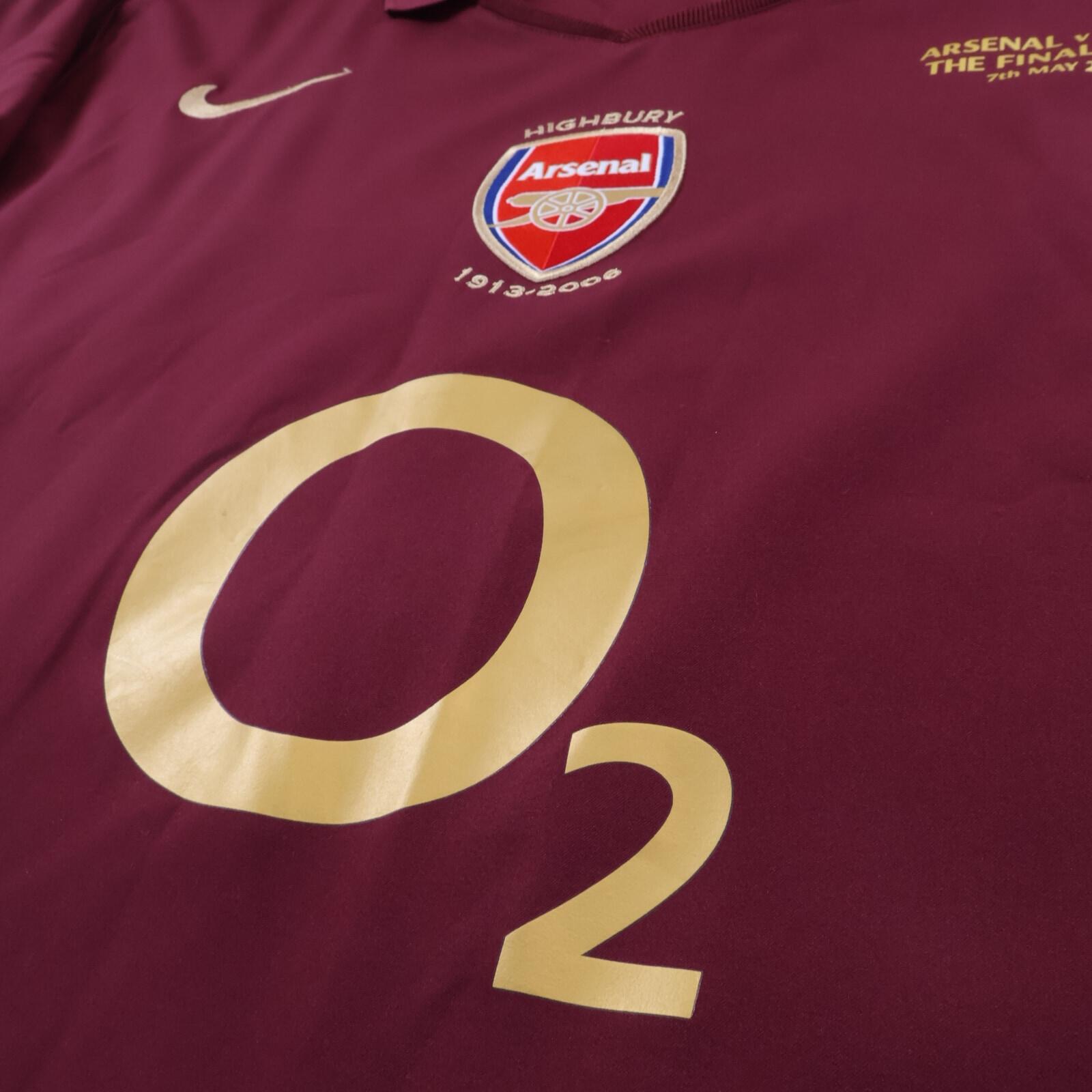 Arsenal Bergkamp #10 2005/06 Home Shirt - XXL