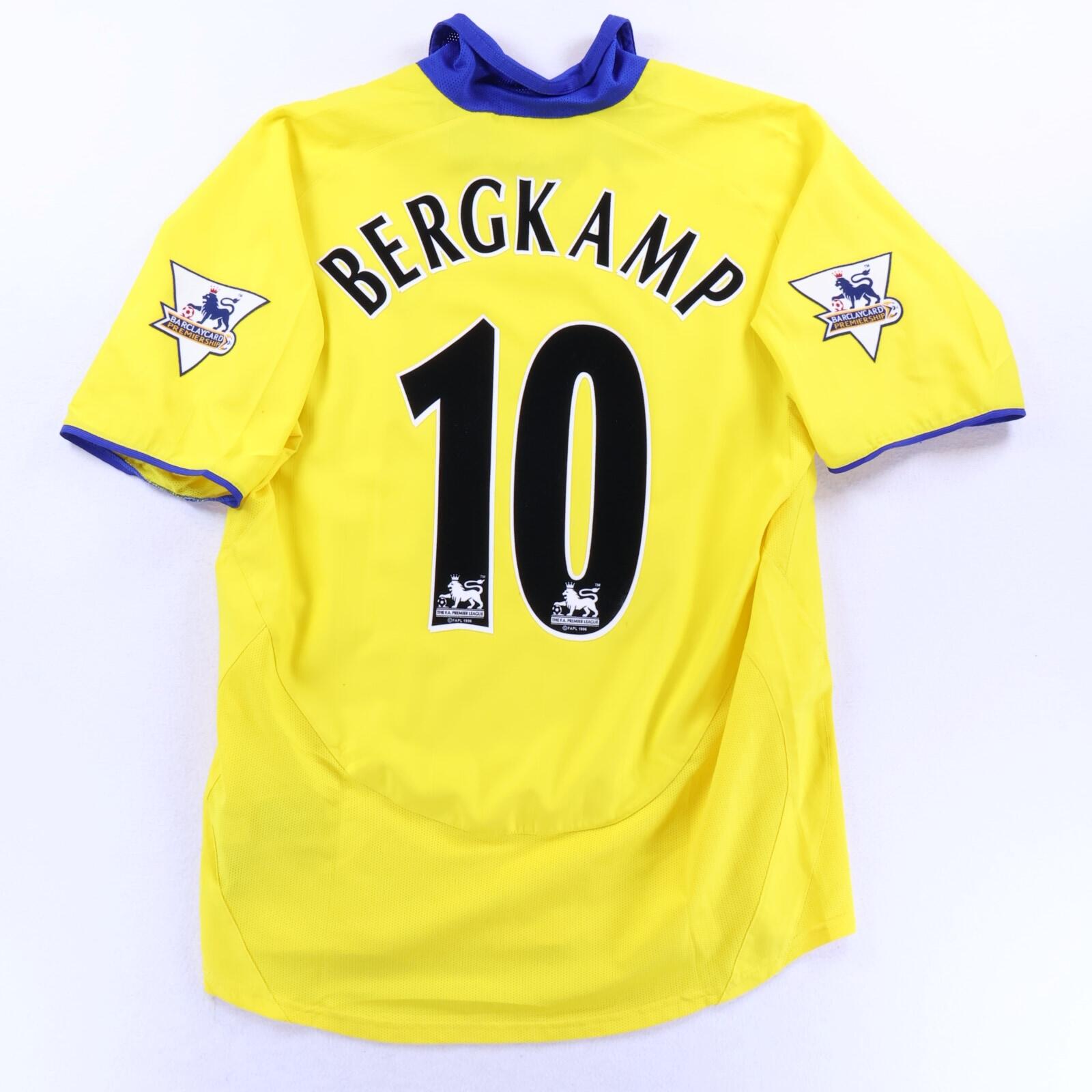 ウェア NIKE 03/04 Arsenal game shirt M Bergkamp Arsenal Bergkamp #10 2003/04 Away Shirt - M