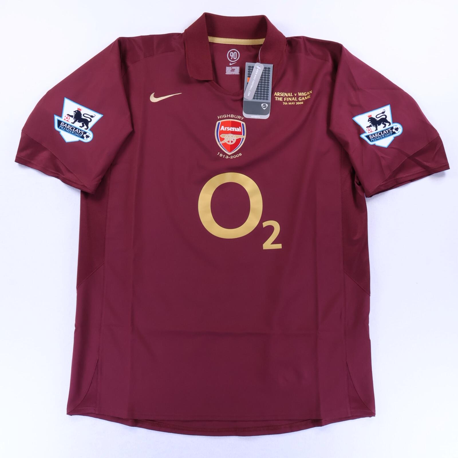 Arsenal Henry #14 2005/06 Home Shirt - Final Game - XL