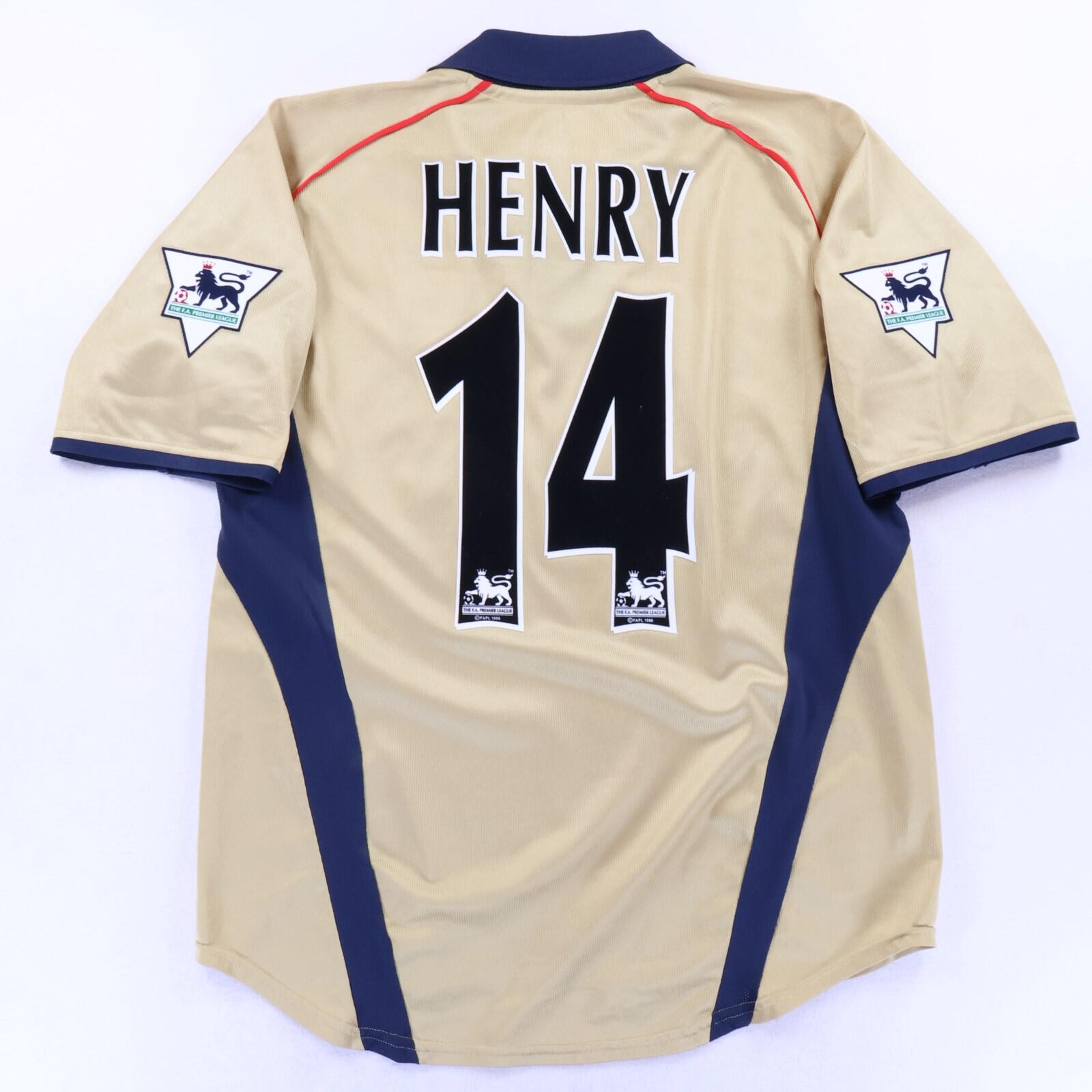 Arsenal Henry #14 2001/01 Away Shirt - M