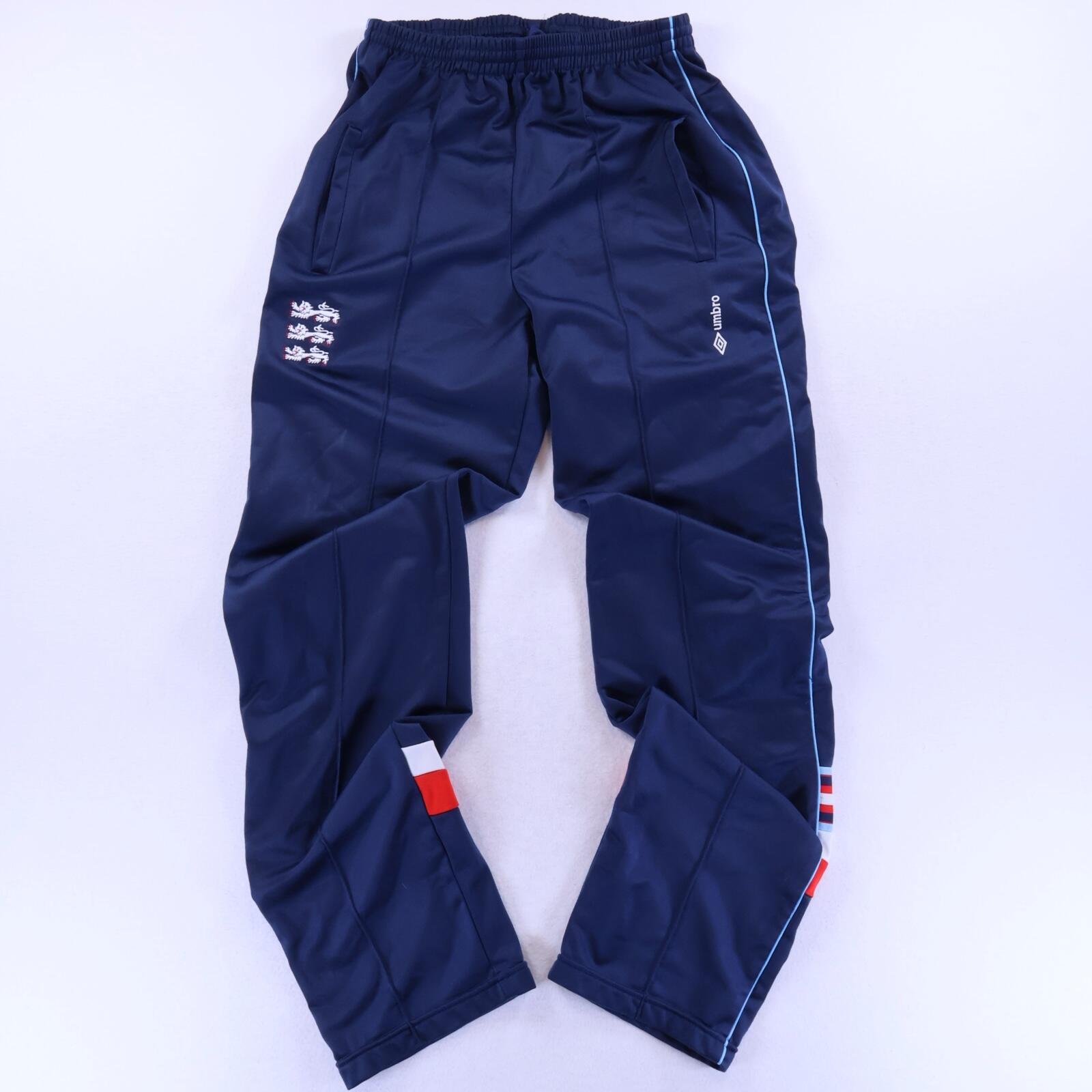 England 1987/90 Tracksuit Bottoms - S- FRONT
