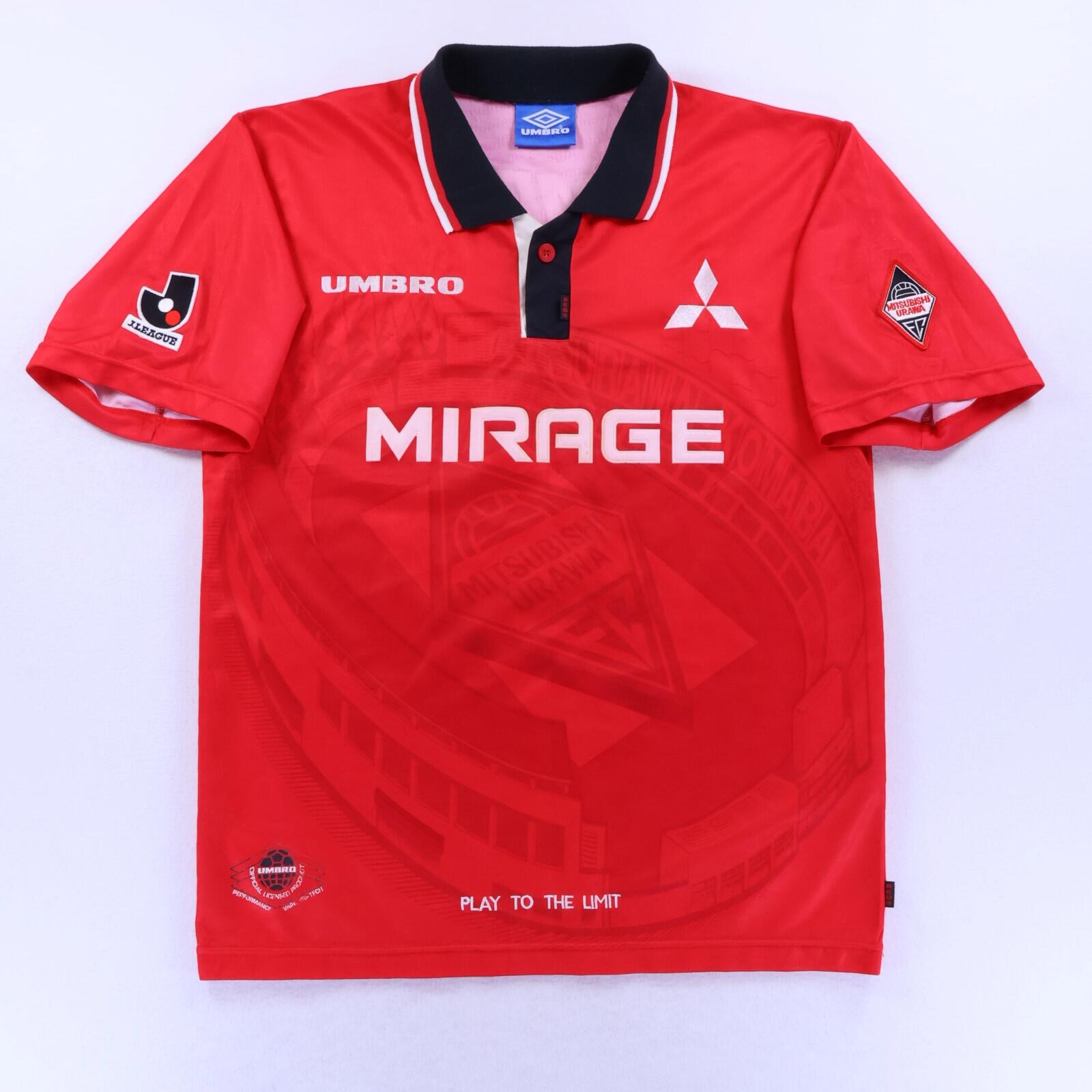 Urawa Red Diamonds 1996/98 Home Shirt - M- FRONT