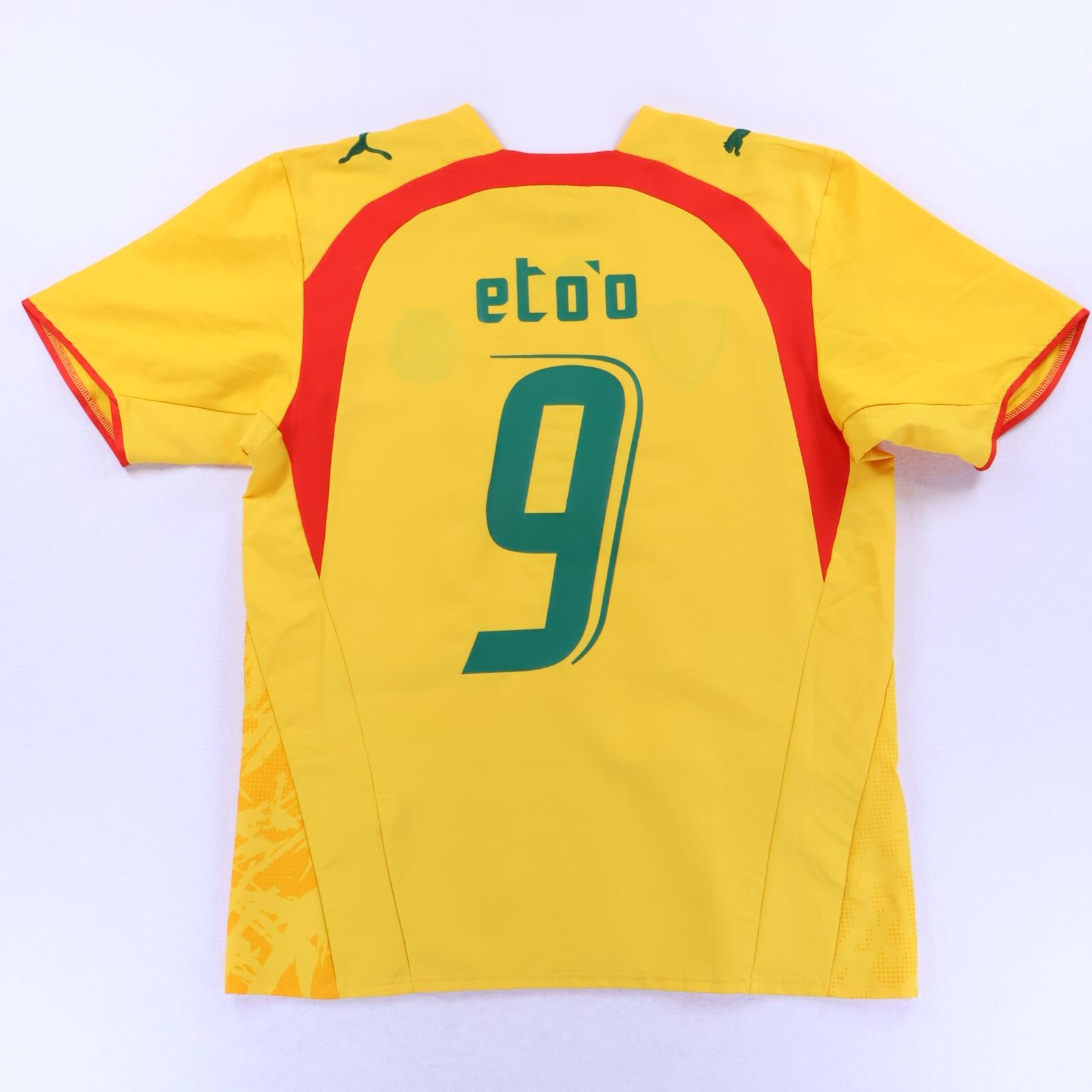Cameroon Eto'O #9 2006/08 Away Shirt - M