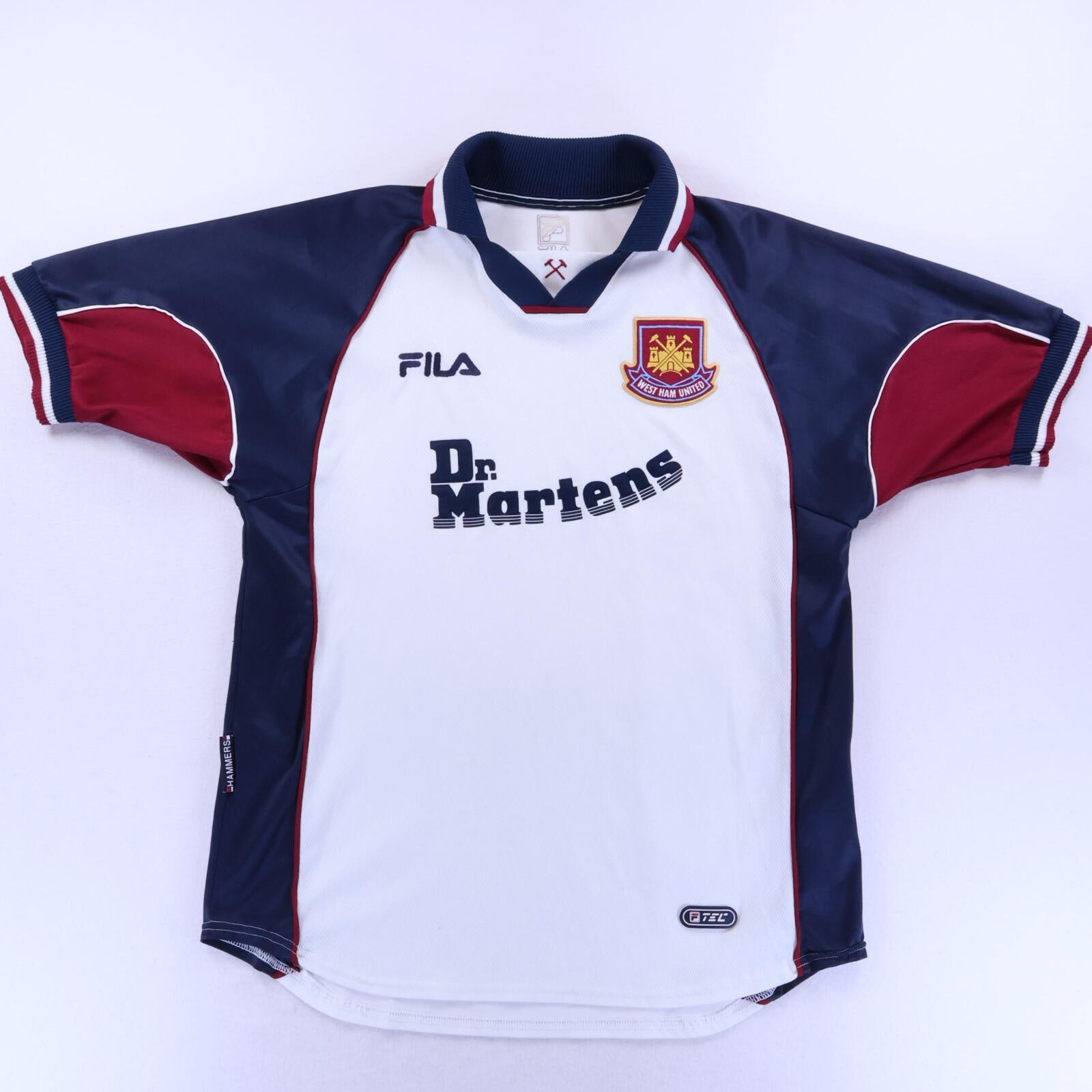 West Ham United 1989/90 Away Shirt - L