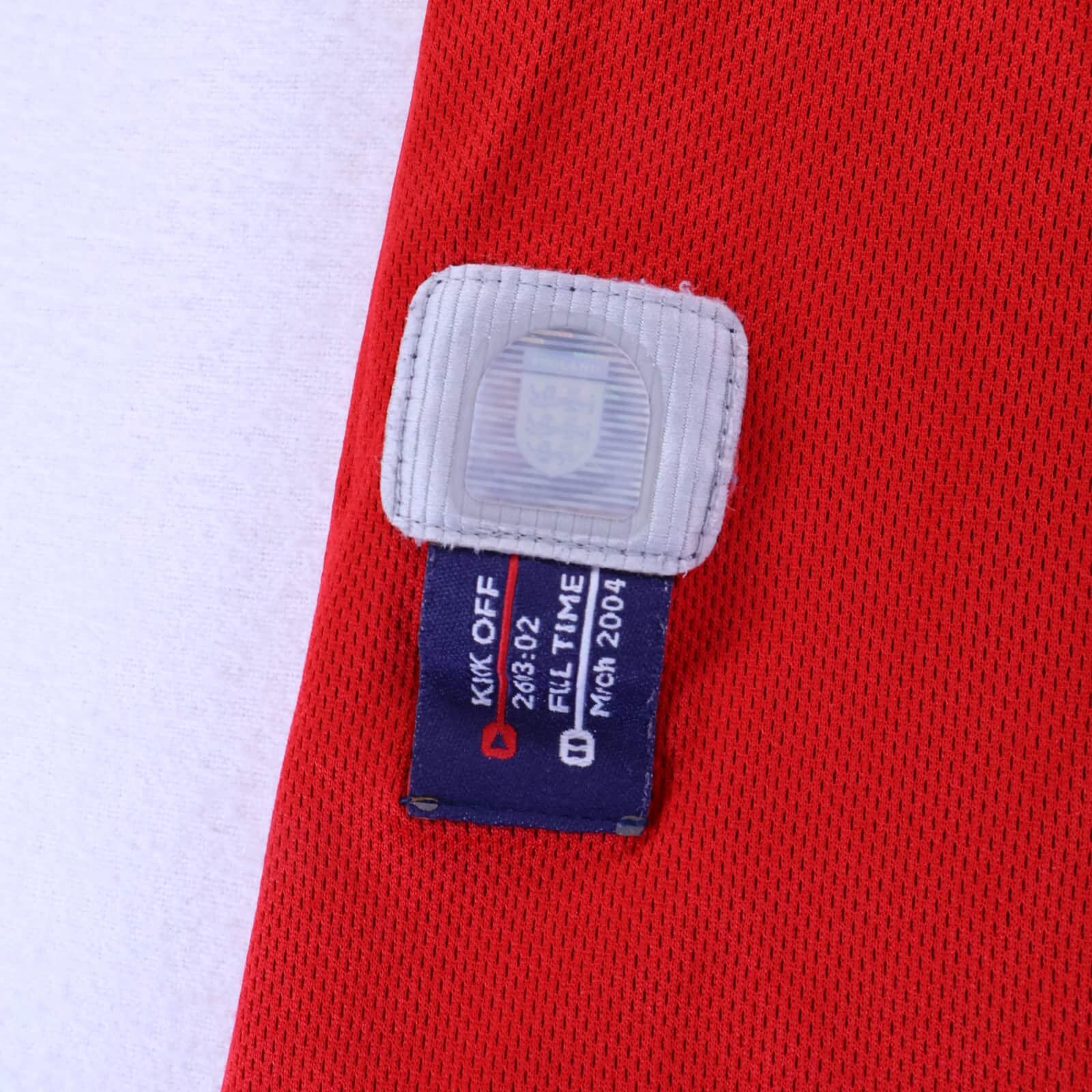 England Campbell #6 2002/04 Away Shirt - Reversible - XL