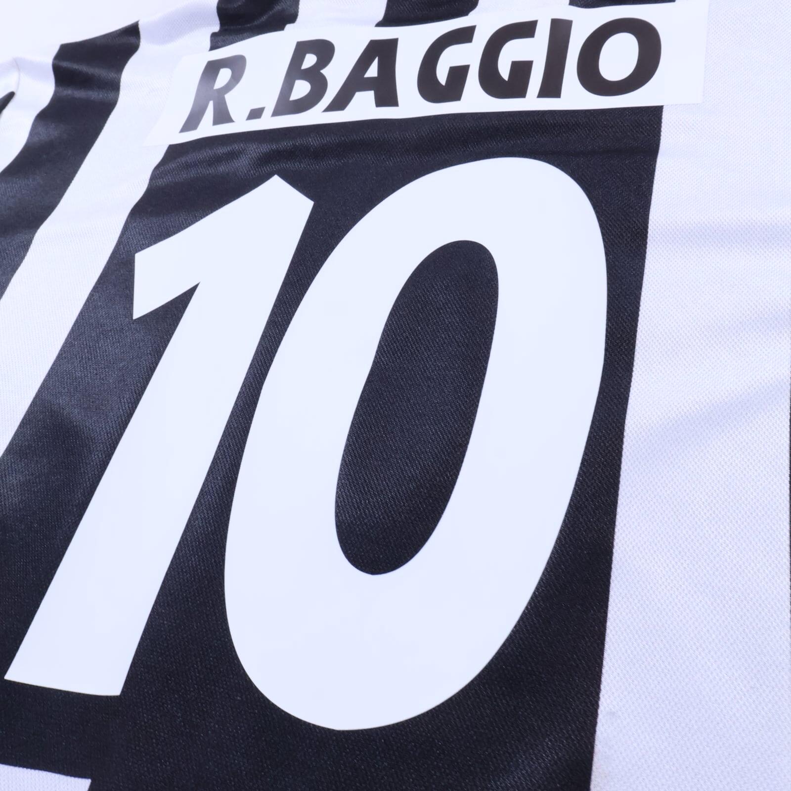 Juventus R. Baggio #10 1994/95 Home Shirt - Long Sleeve - L