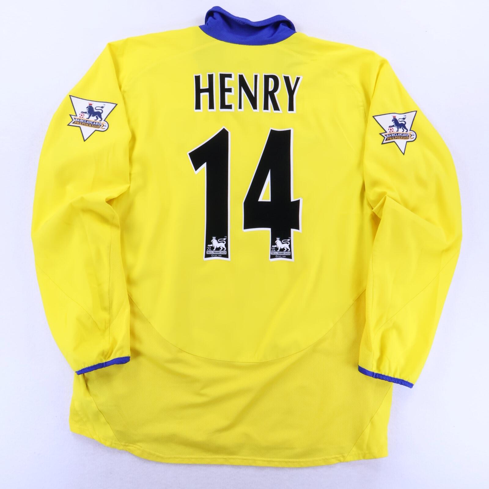 Arsenal Henry #14 2004/05 Home Shirt - L