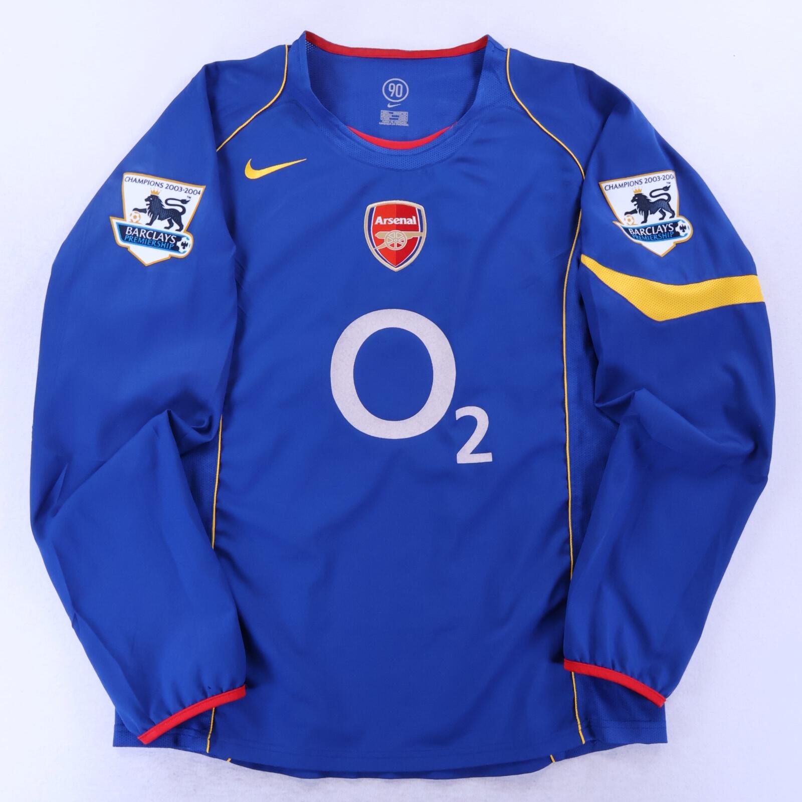 Arsenal Henry #14 2004/05 Away Shirt - Long Sleeve - L