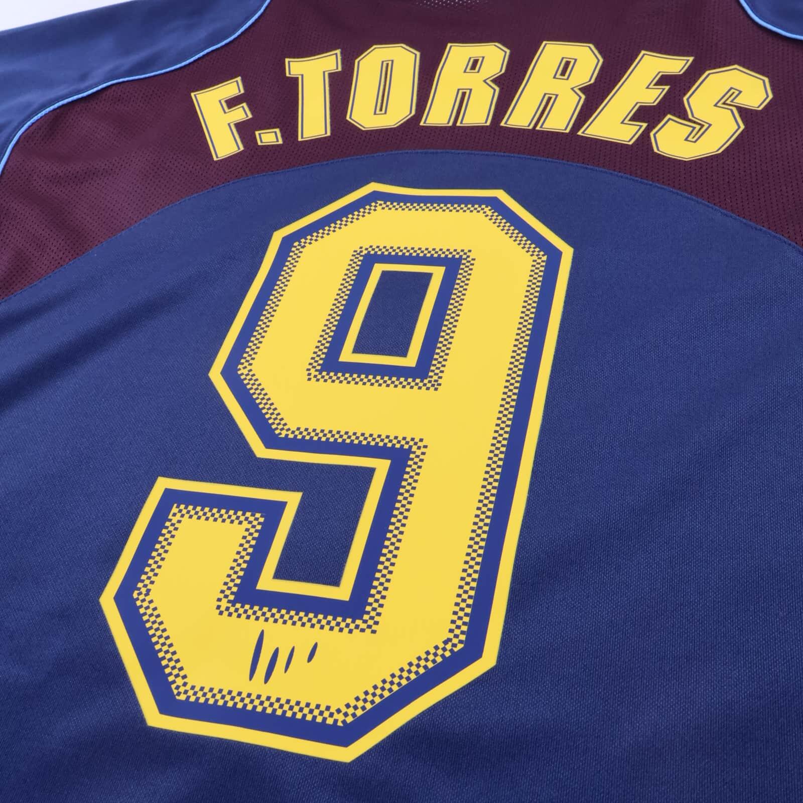 MINT* Atlético De Madrid F. Torres #9 2004/05 Away Shirt - XL