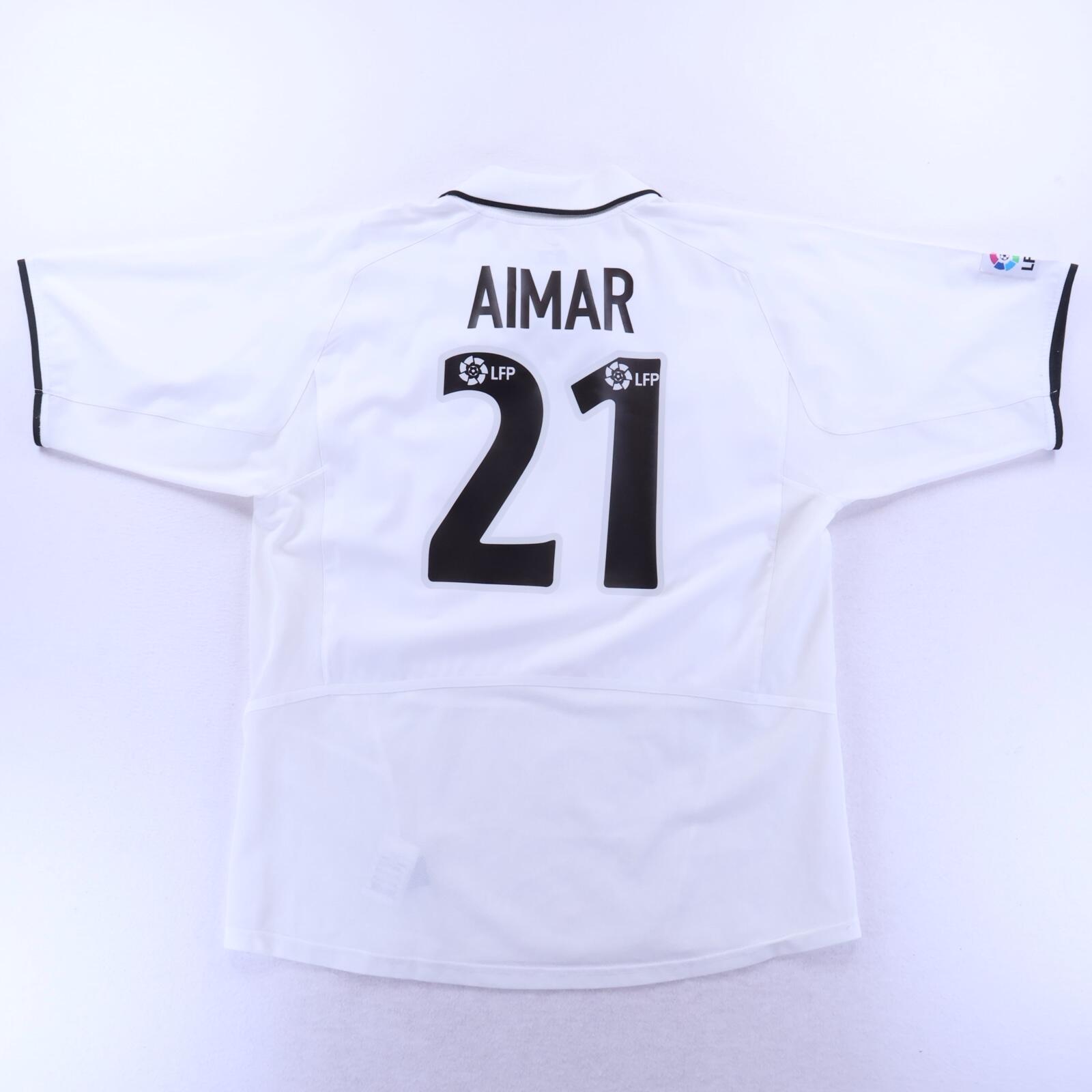 Valencia Cf Aimar #21 2002/03 Home Shirt - L