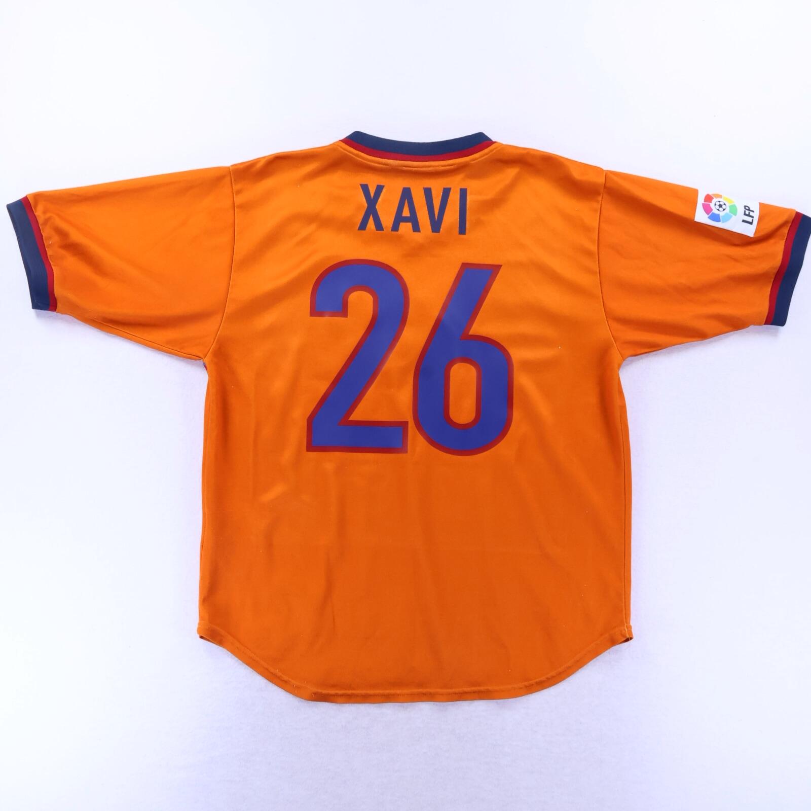 Barcelona Xavi #26 1998/00 Away Shirt - M