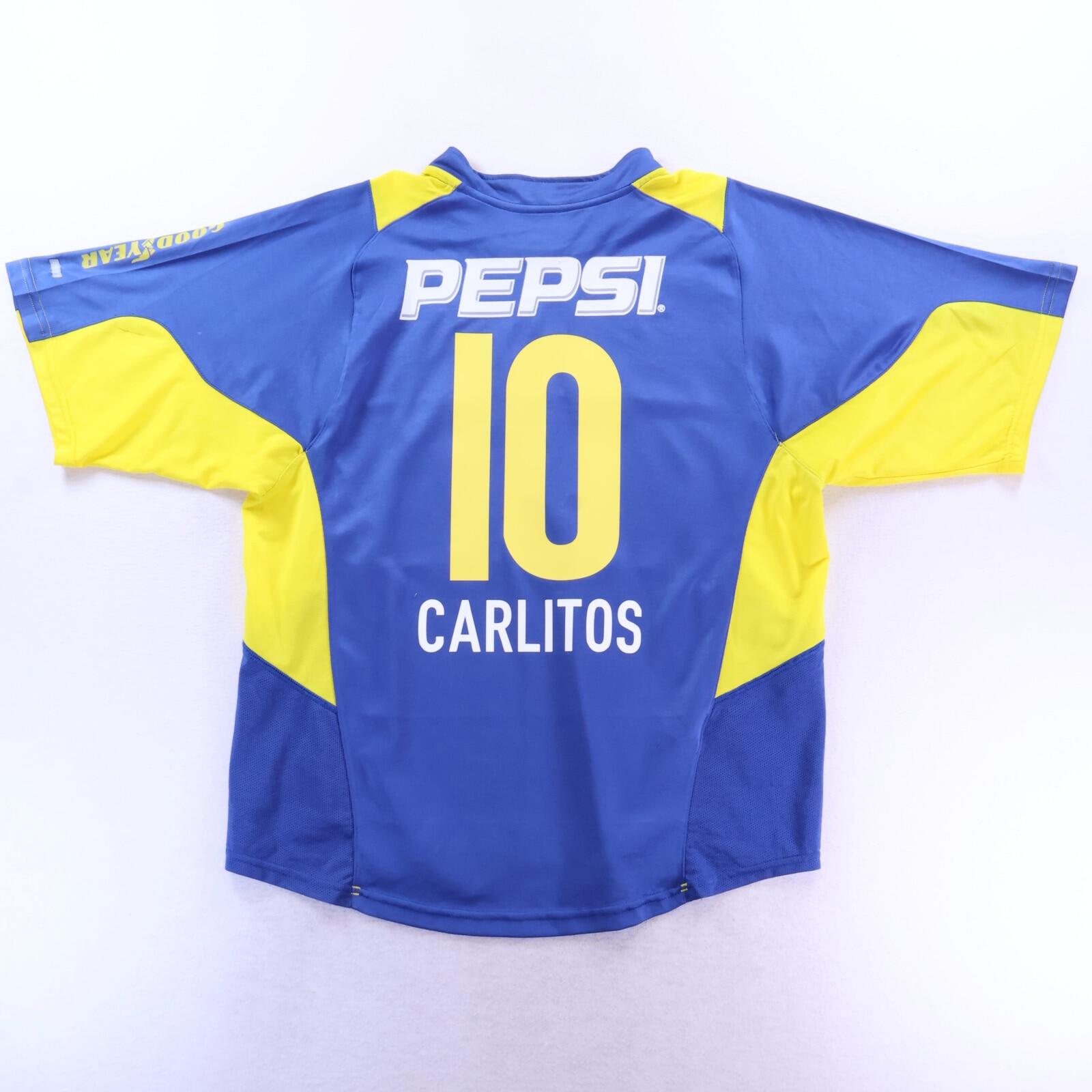 Boca Juniors Carlitos #10 2004/05 Home Shirt - XL