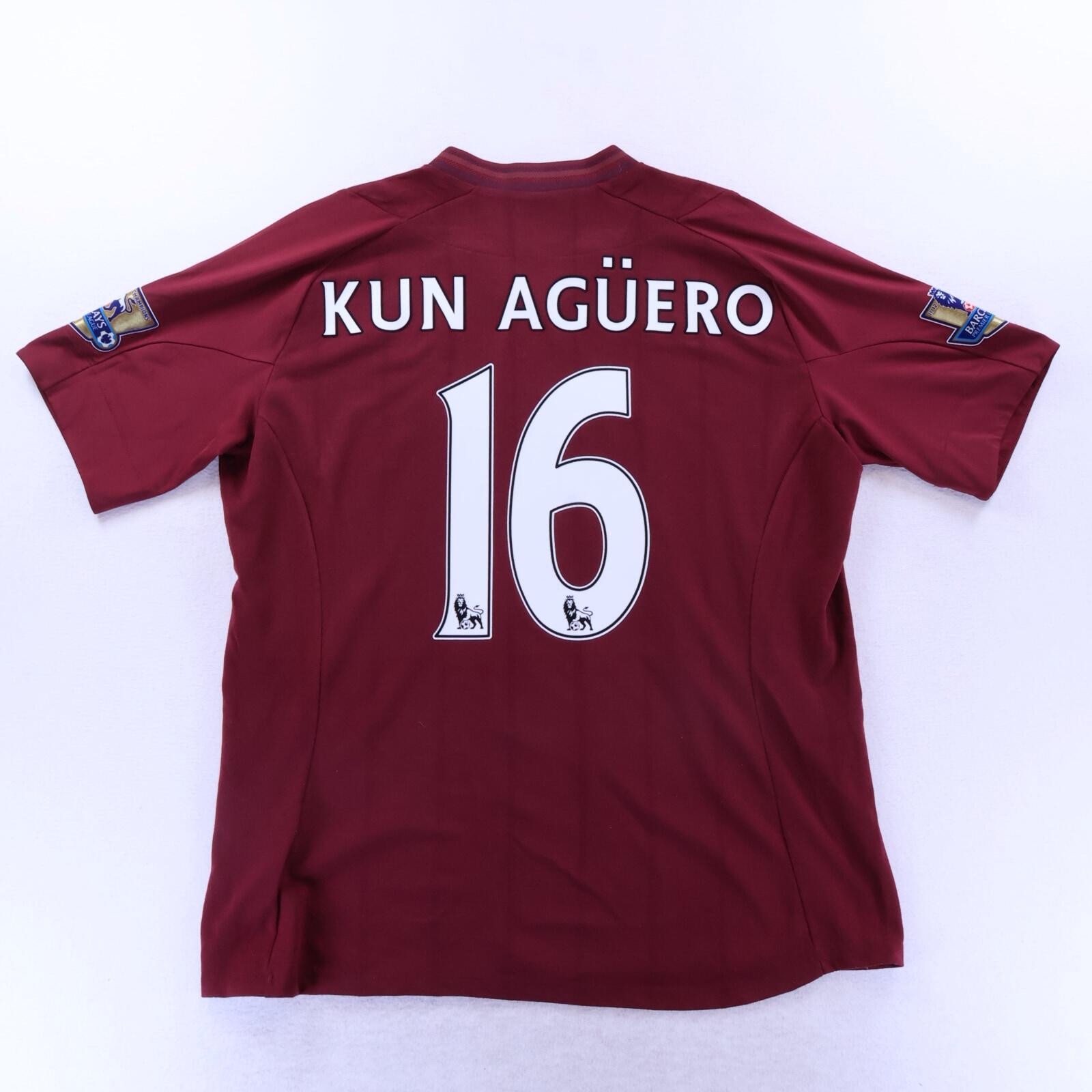 Manchester City Kun Aguero 2012/13 Away Shirt - 2XL